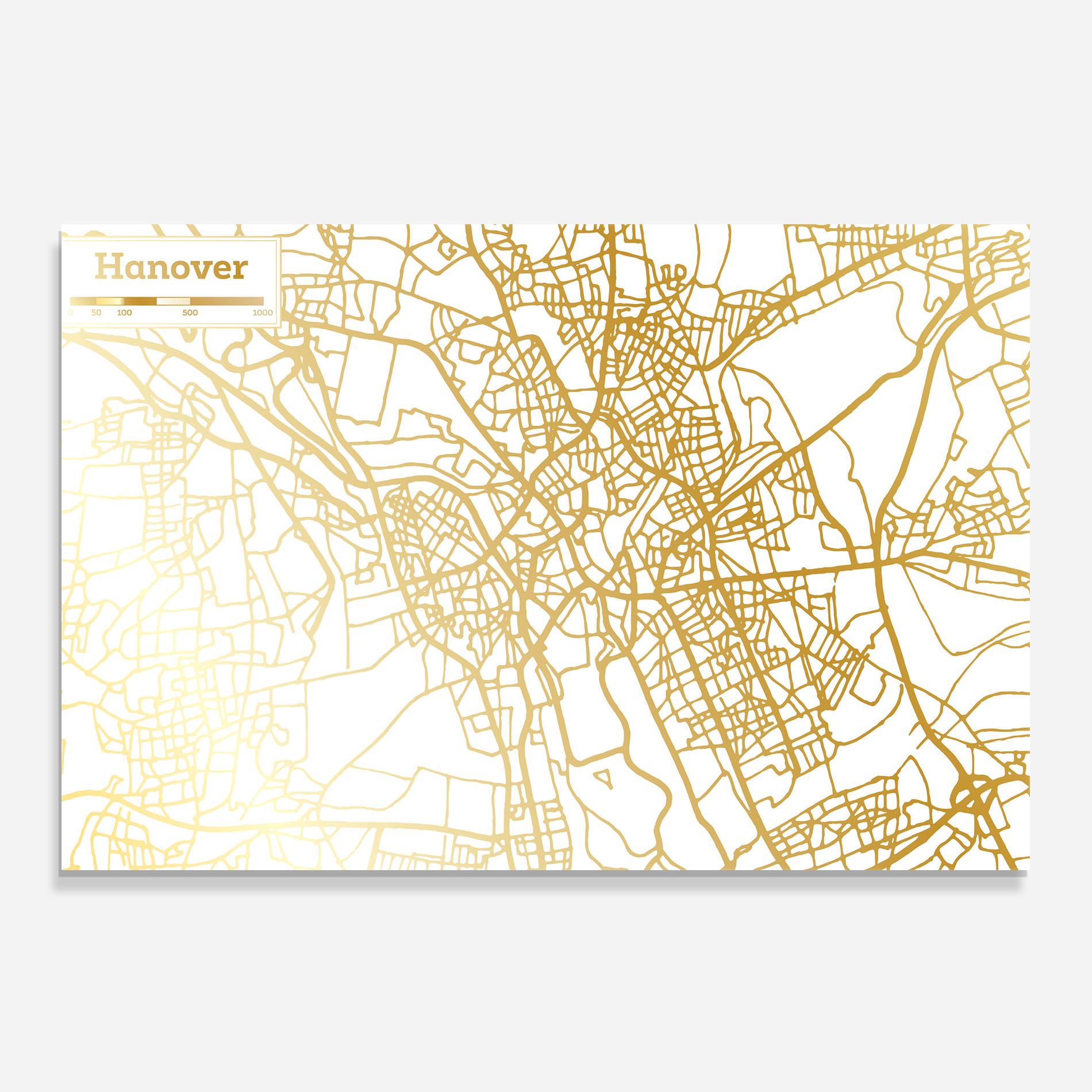Hanover Gold Map mockup 0