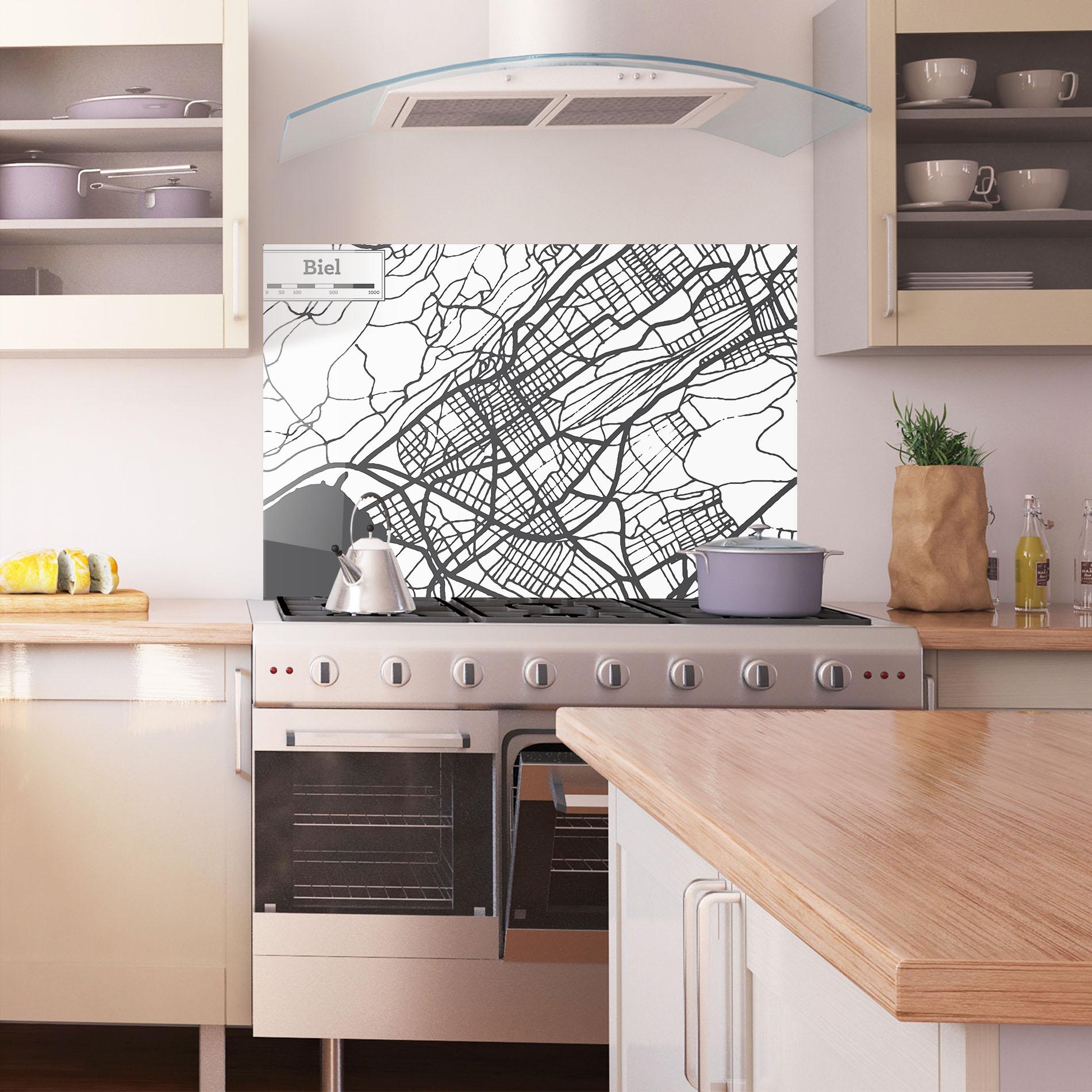 Panou Sticla Bucatarie Biel Map mockup 1