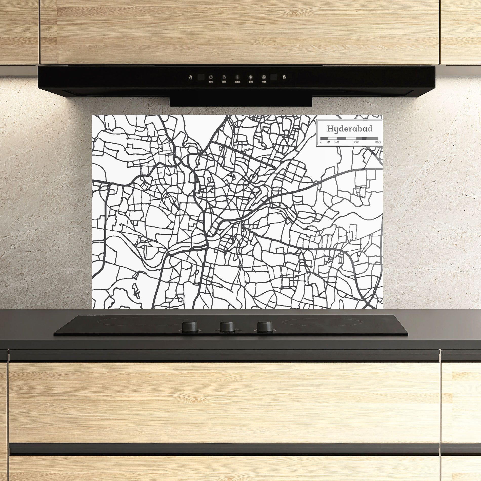 Hyderabad Map mockup 3