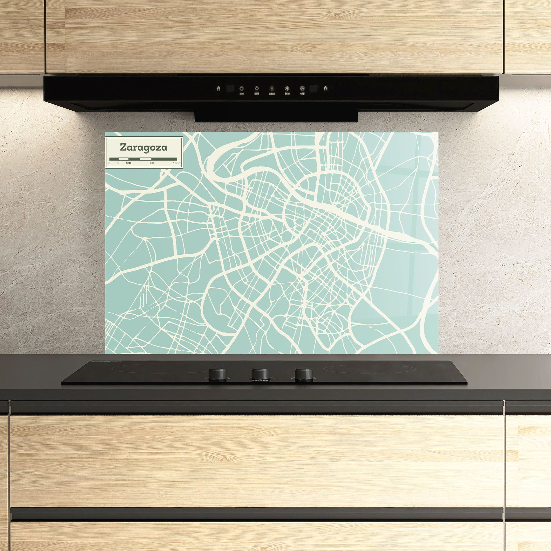 Zaragoza Map mockup 3