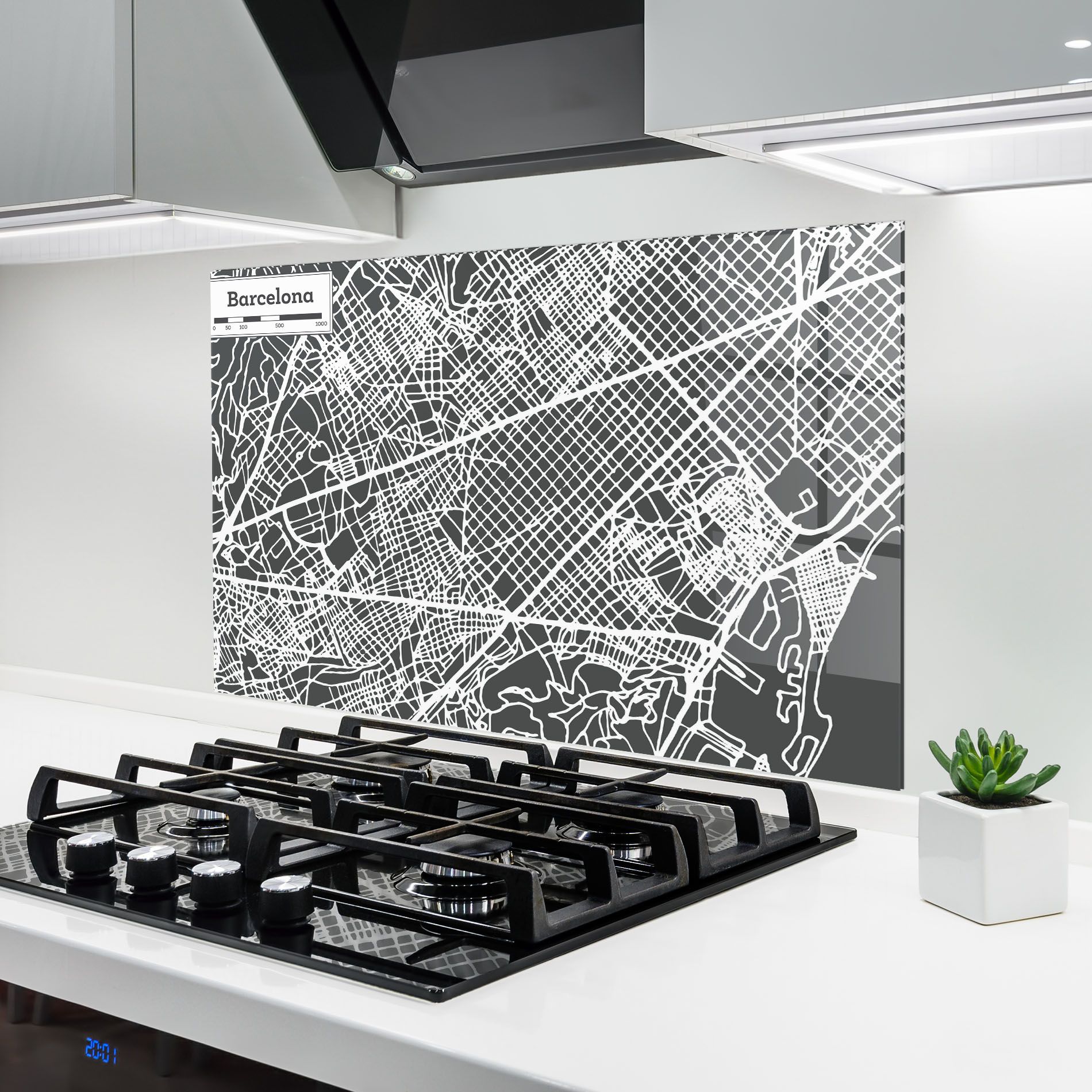 Barcelona Map mockup 6