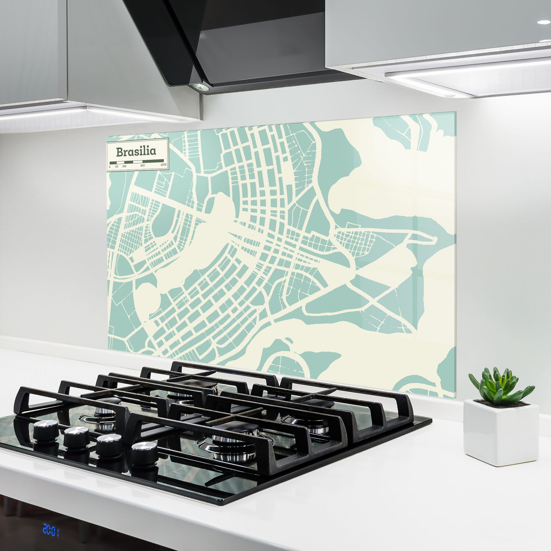 Brasilia Map mockup 6