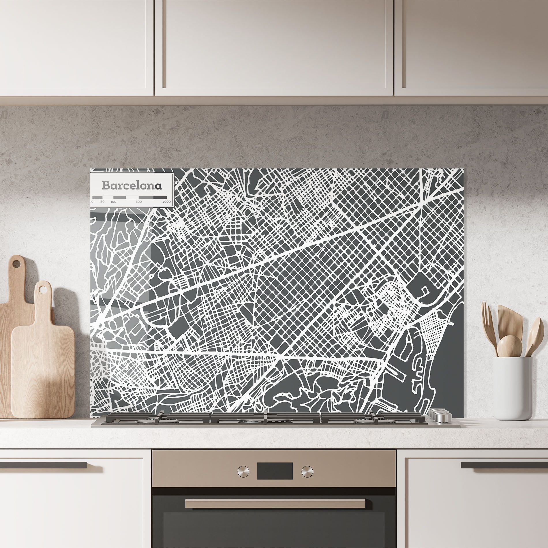 Barcelona Map mockup 7