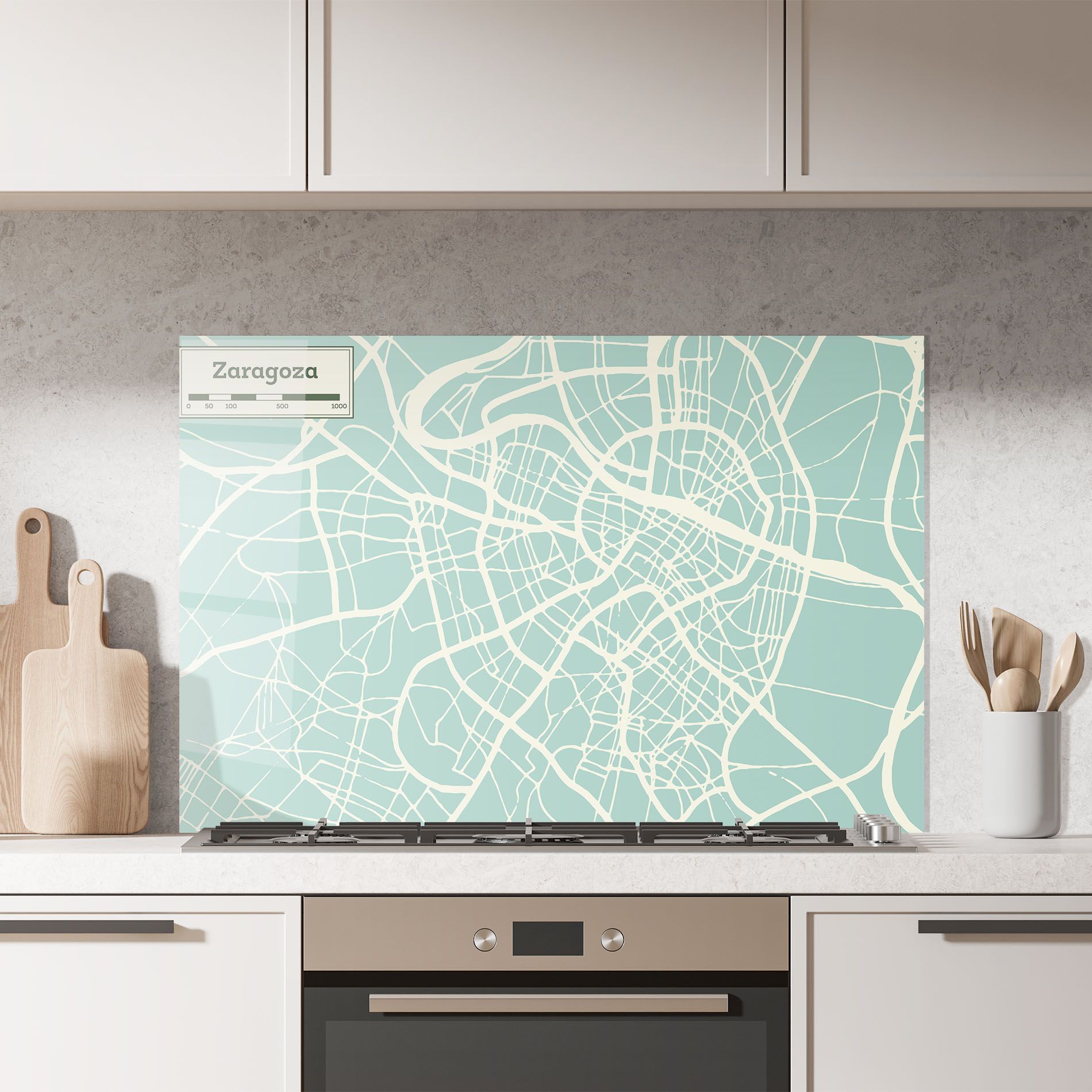 Zaragoza Map mockup 7