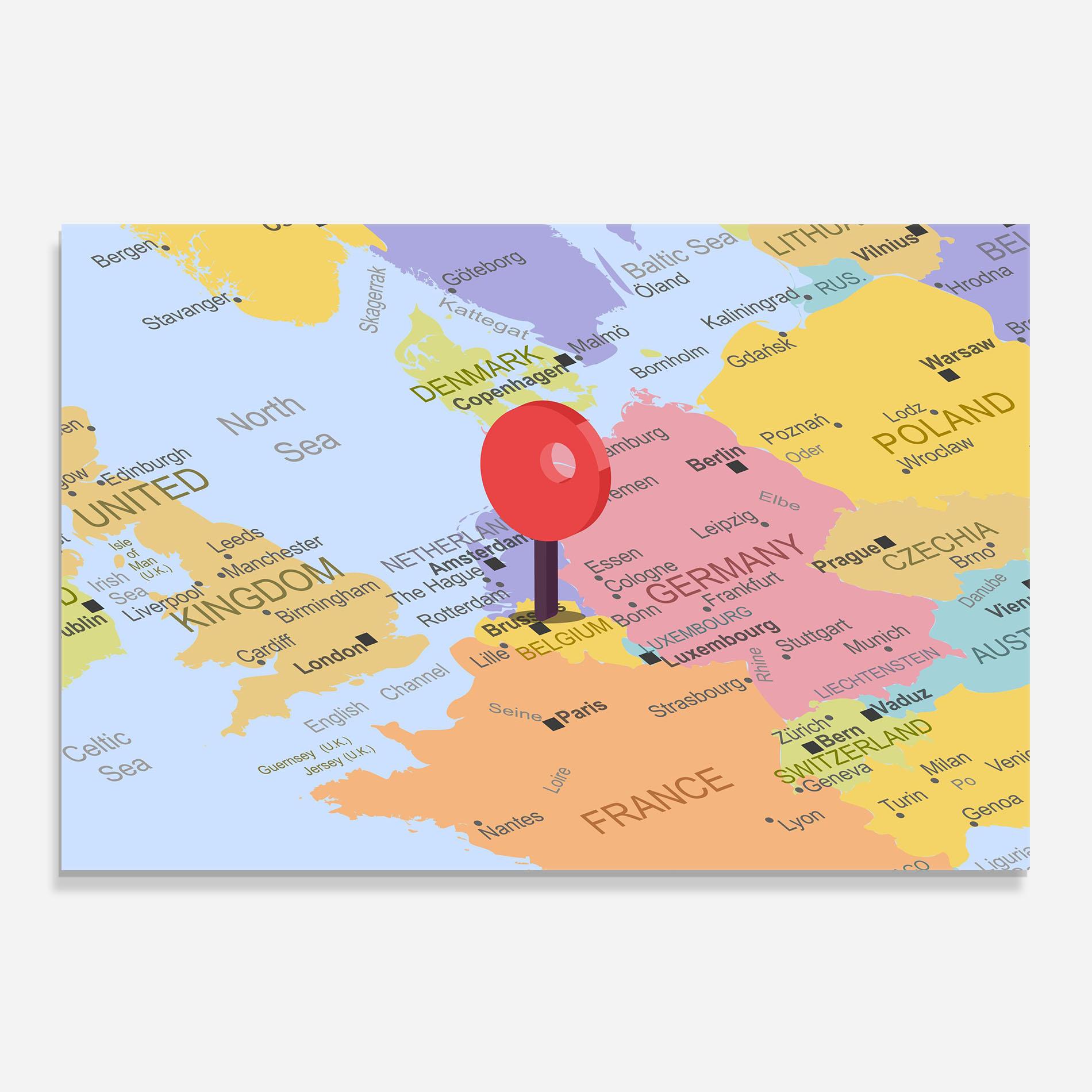 Panou Sticla Bucatarie Belgium Close Up mockup 0