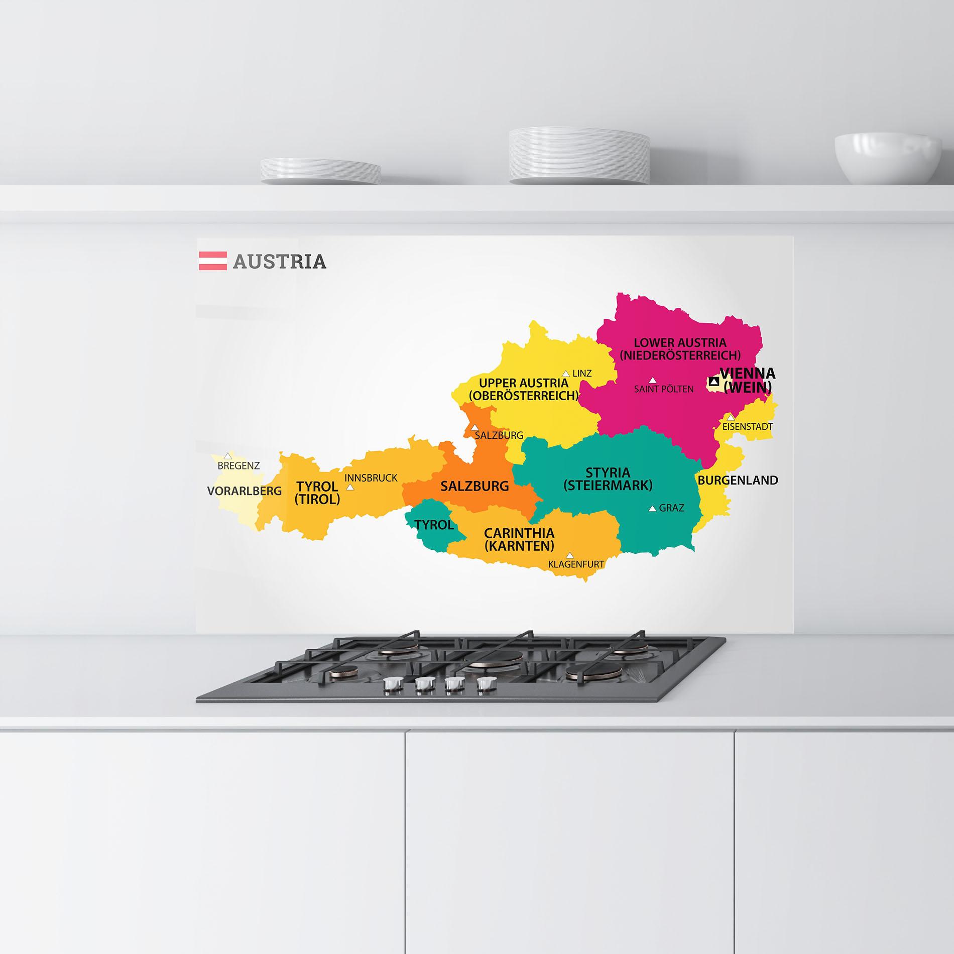 Panou Sticla Bucatarie Austria Color Map mockup 9