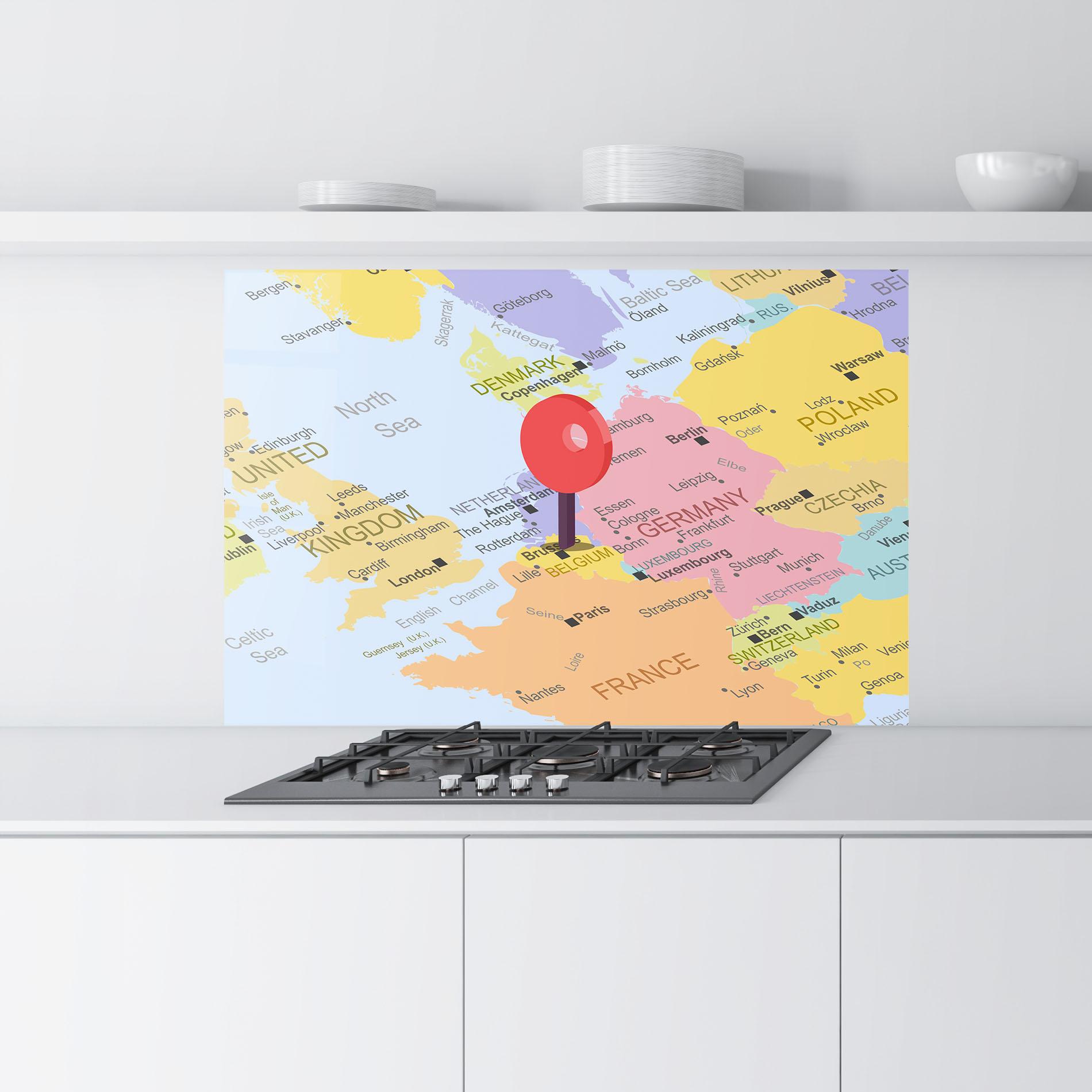 Panou Sticla Bucatarie Belgium Close Up mockup 9