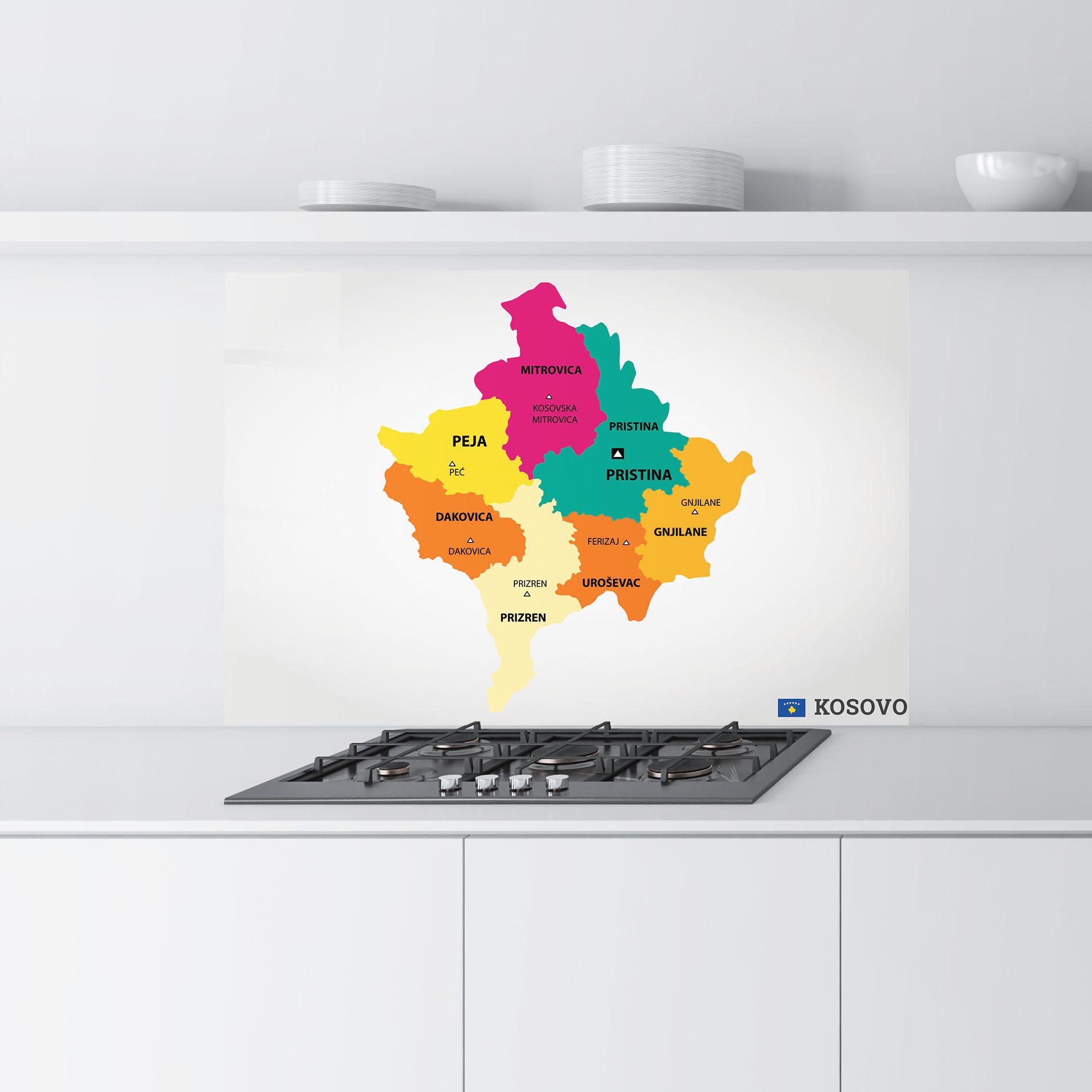 Panou Sticla Bucatarie Kosovo Color Map mockup 9