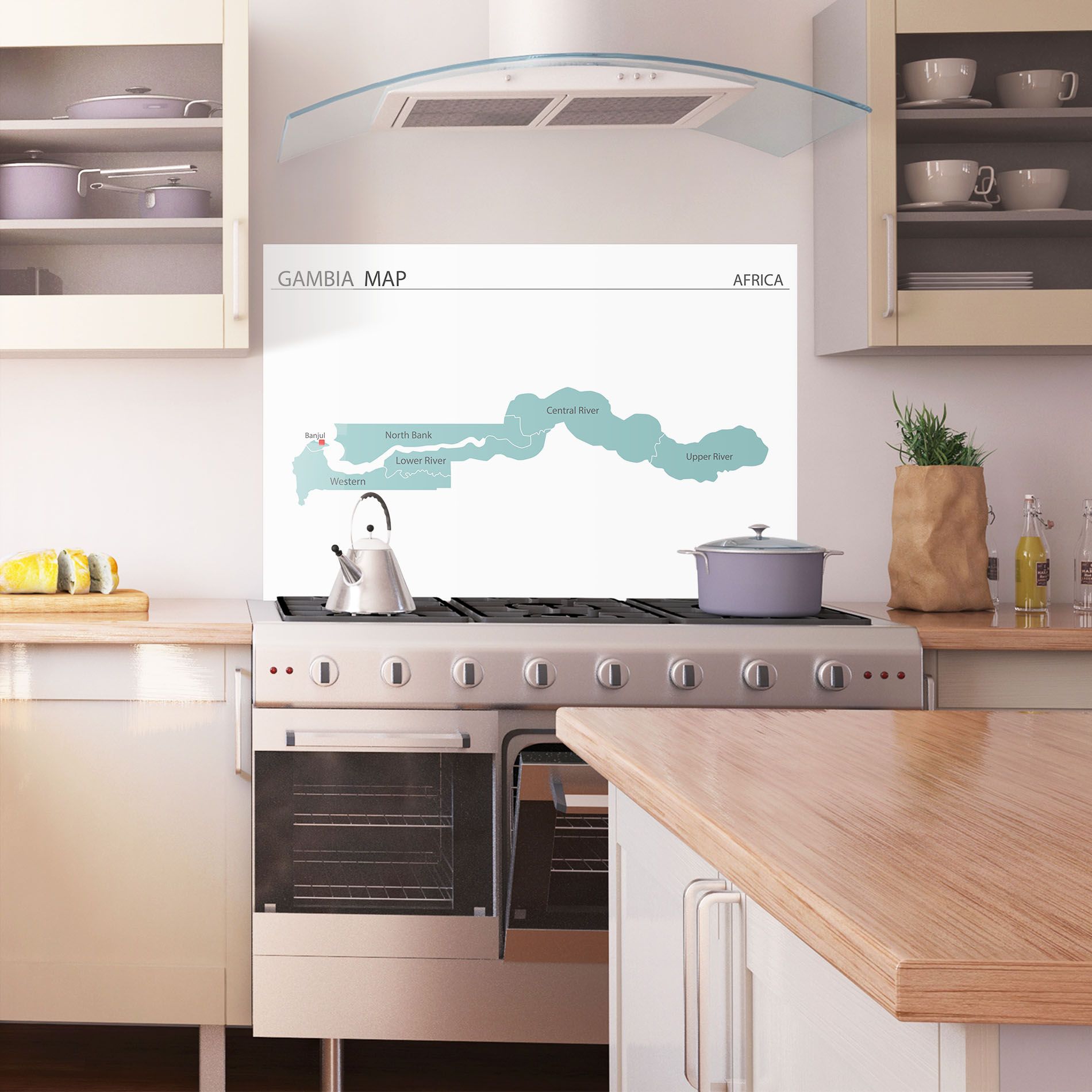 Gambia Map mockup 1