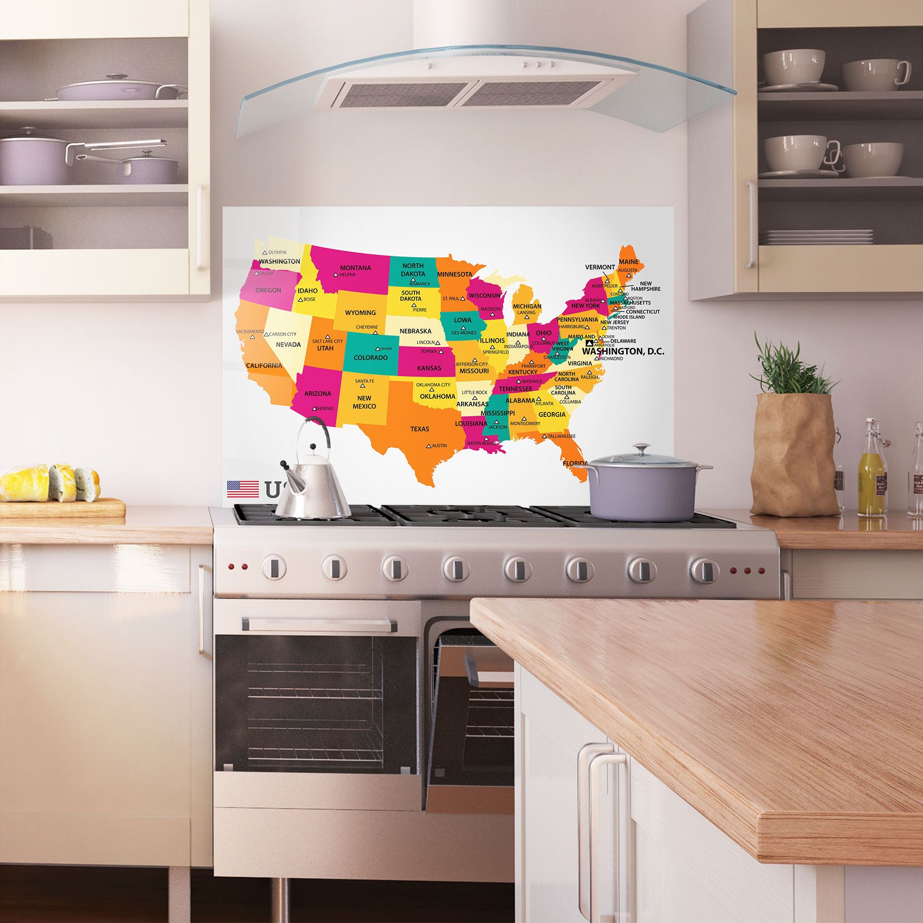 Usa Map mockup 1
