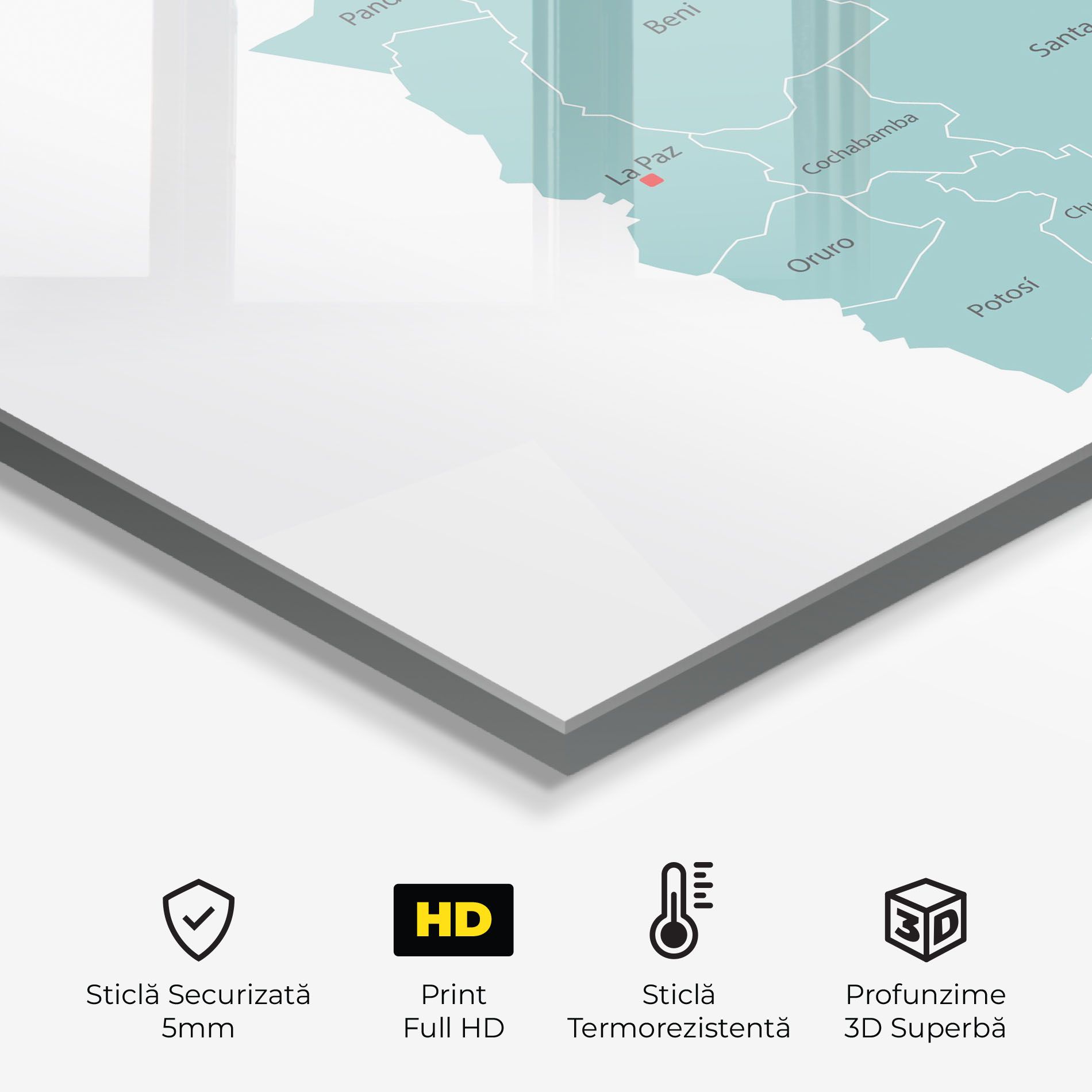 Bolivia Map mockup 2