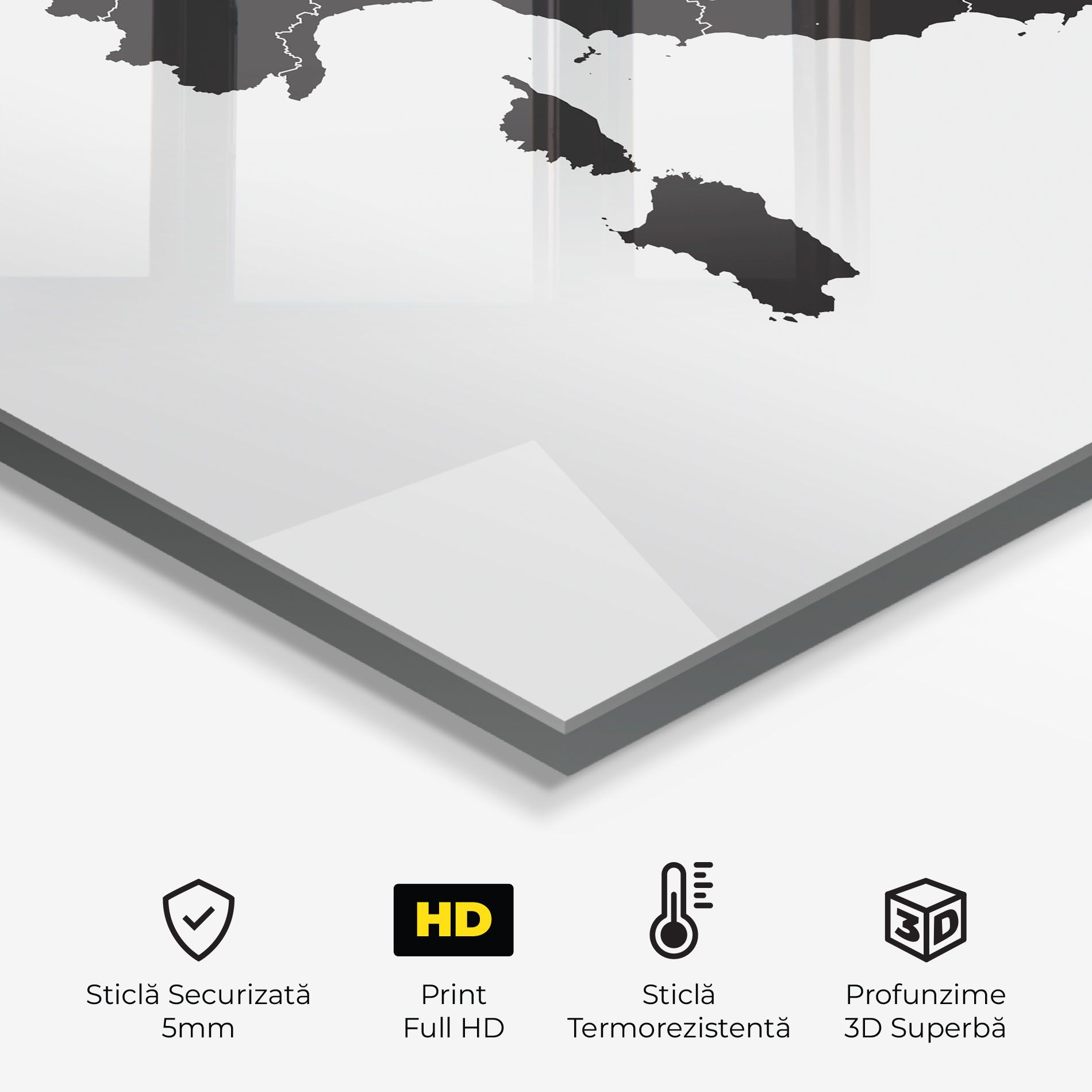Italy Grey Map mockup 2