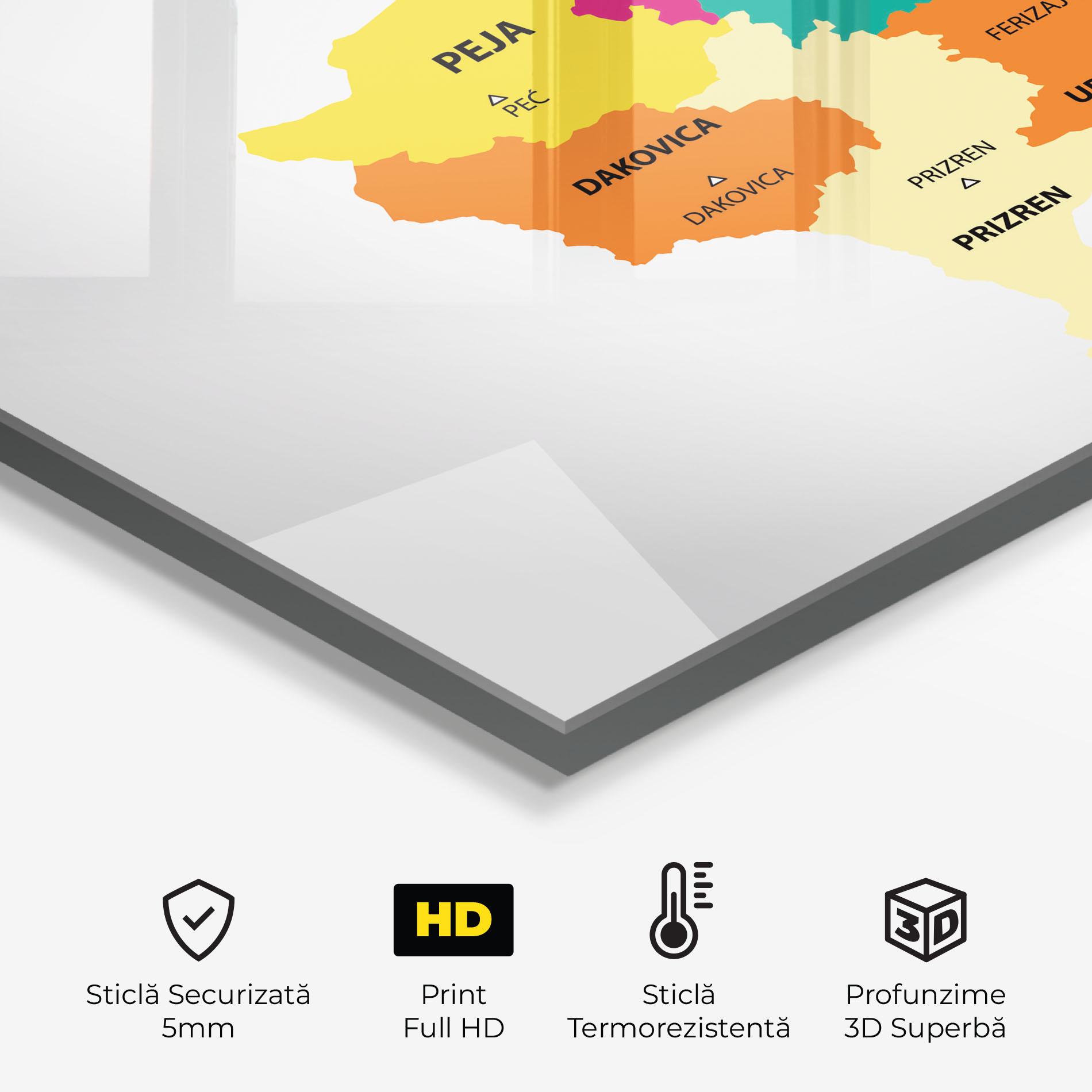 Panou Sticla Bucatarie Kosovo Color Map mockup 2
