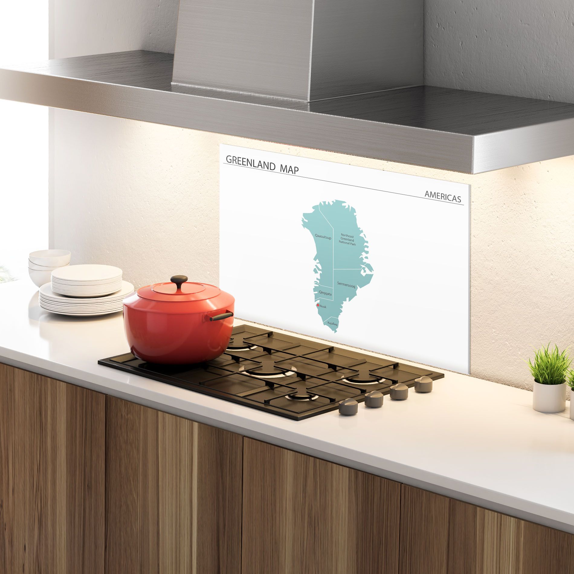 Greenland Map mockup 4