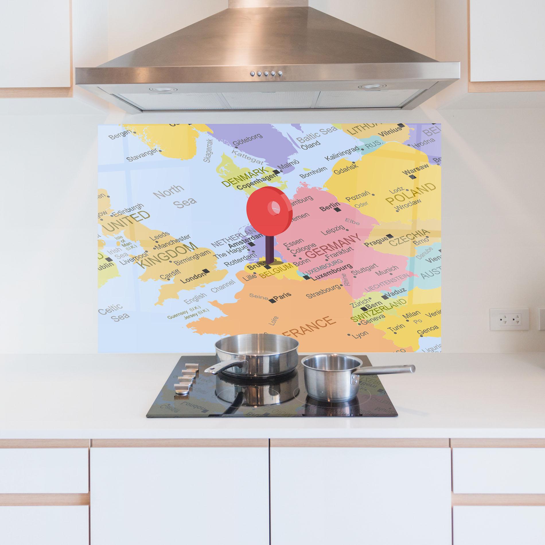 Panou Sticla Bucatarie Belgium Close Up mockup 5