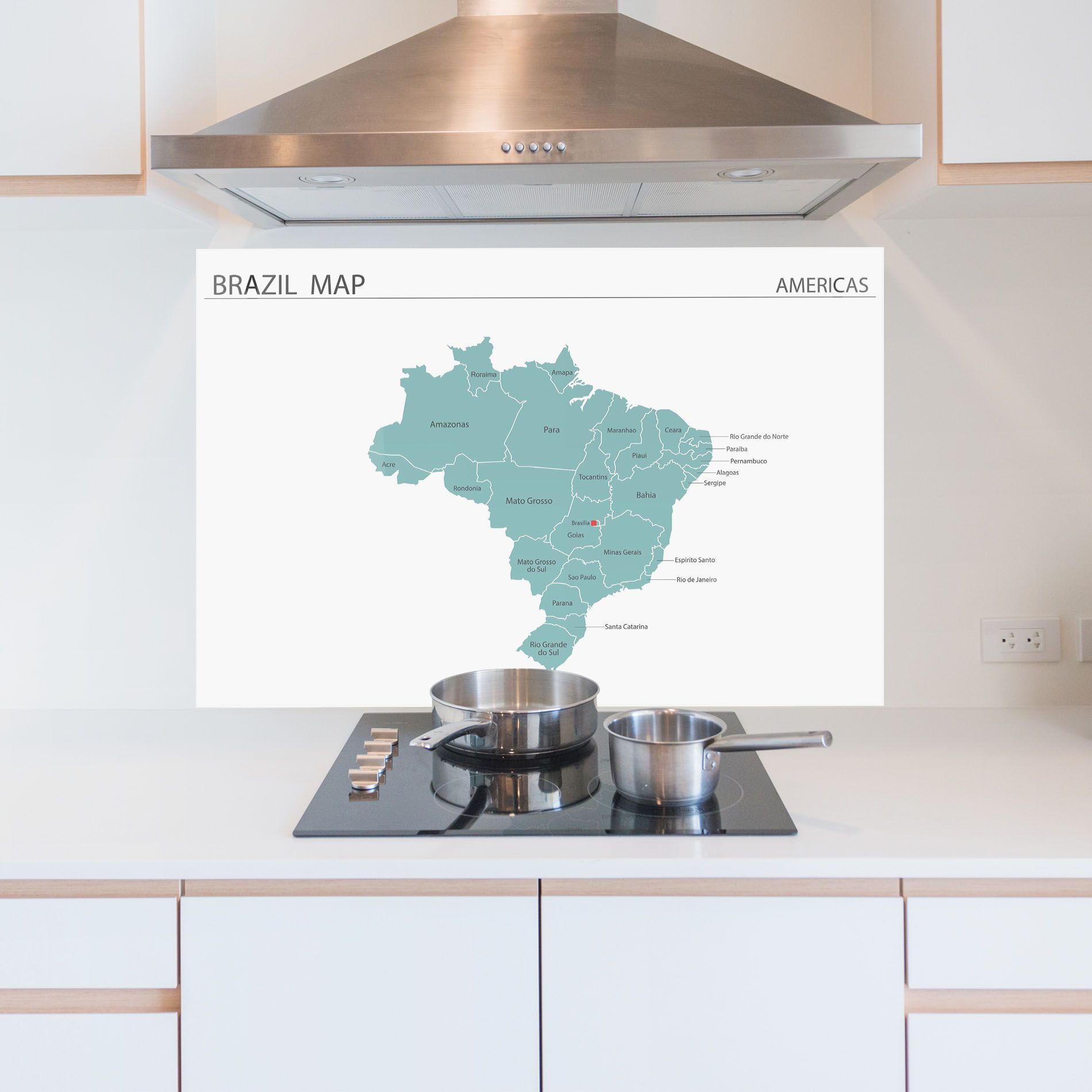 Brazil Map mockup 5
