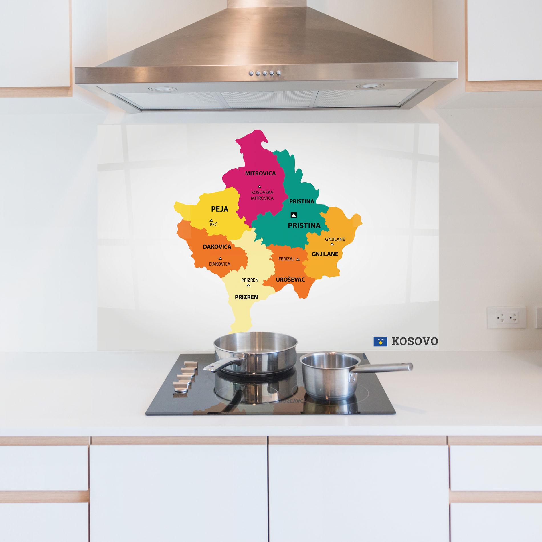 Panou Sticla Bucatarie Kosovo Color Map mockup 5