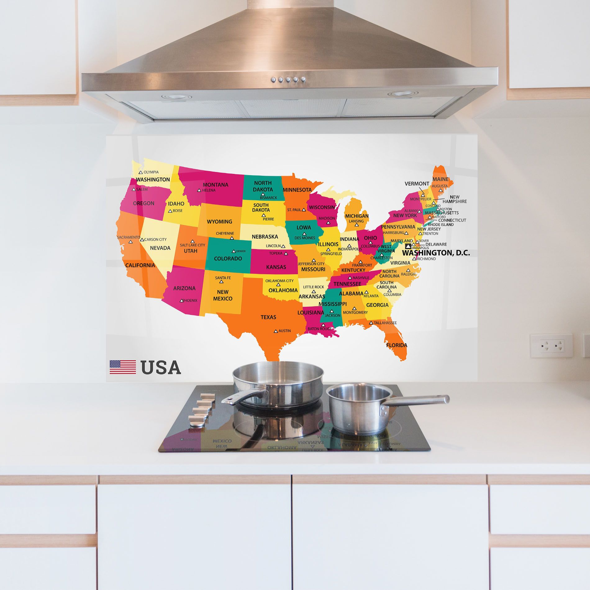 Usa Map mockup 5