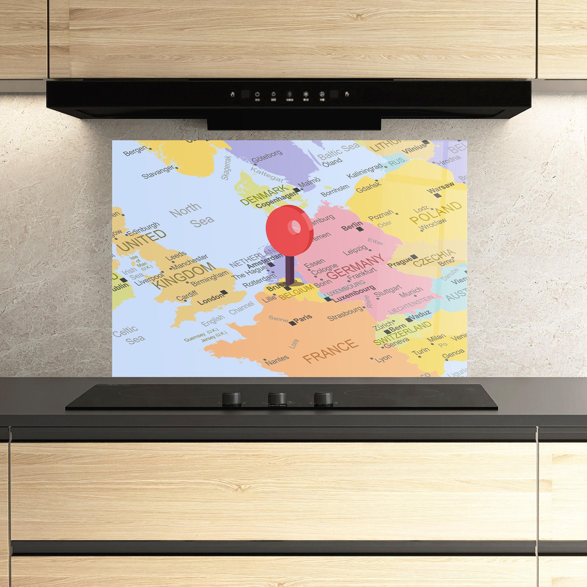 Panou Sticla Bucatarie Belgium Close Up mockup 3