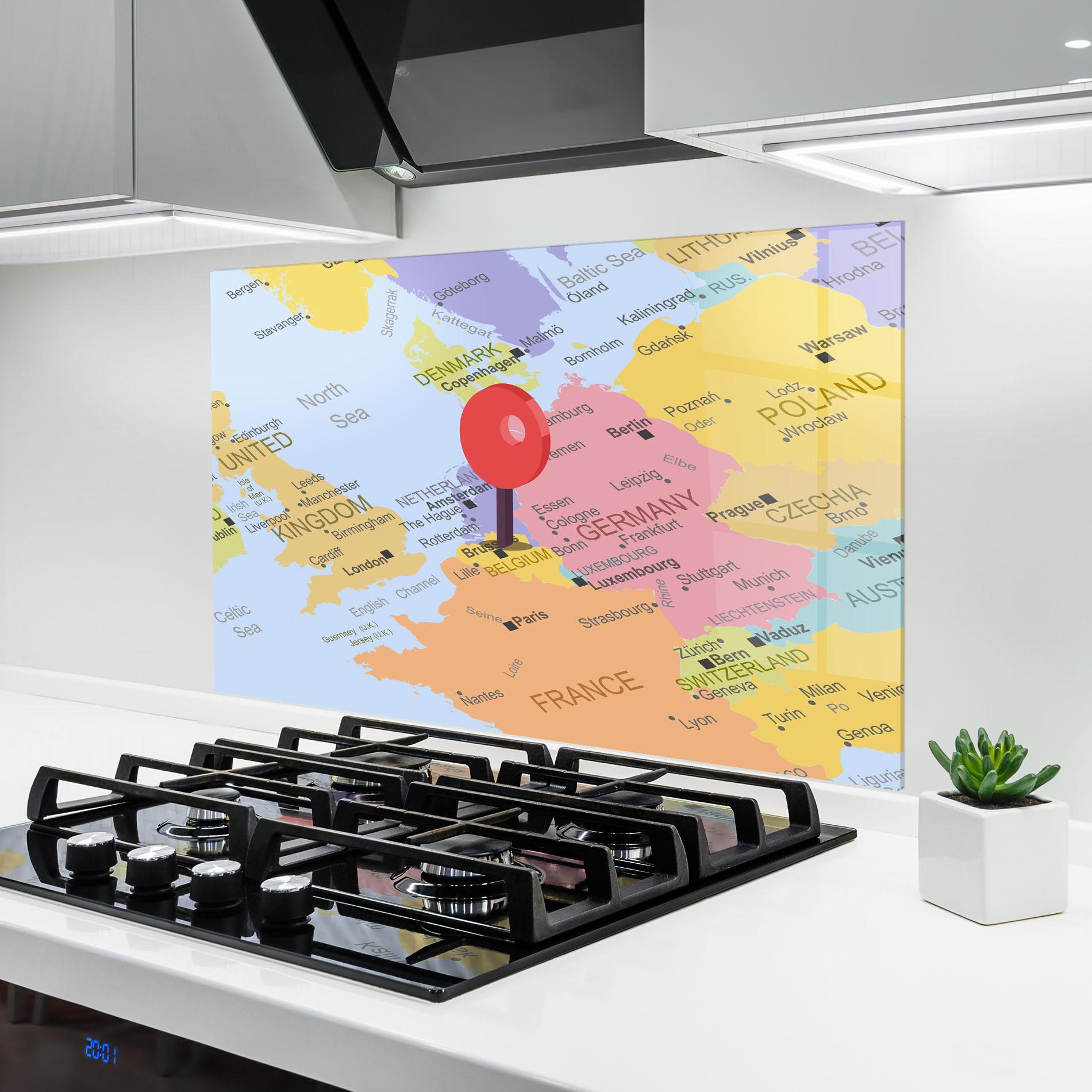 Panou Sticla Bucatarie Belgium Close Up mockup 6