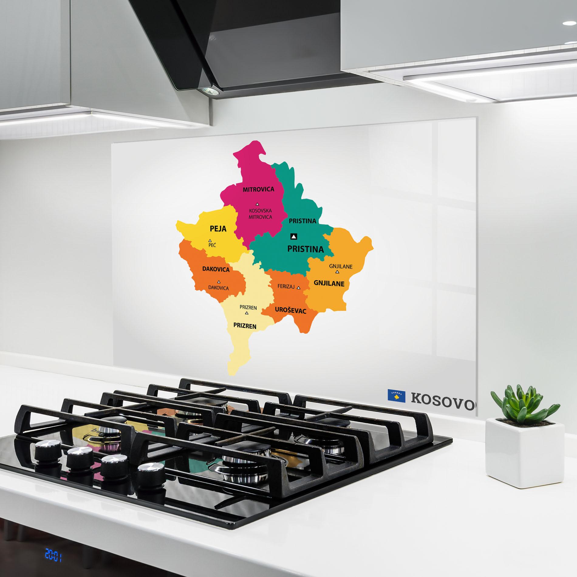 Panou Sticla Bucatarie Kosovo Color Map mockup 6