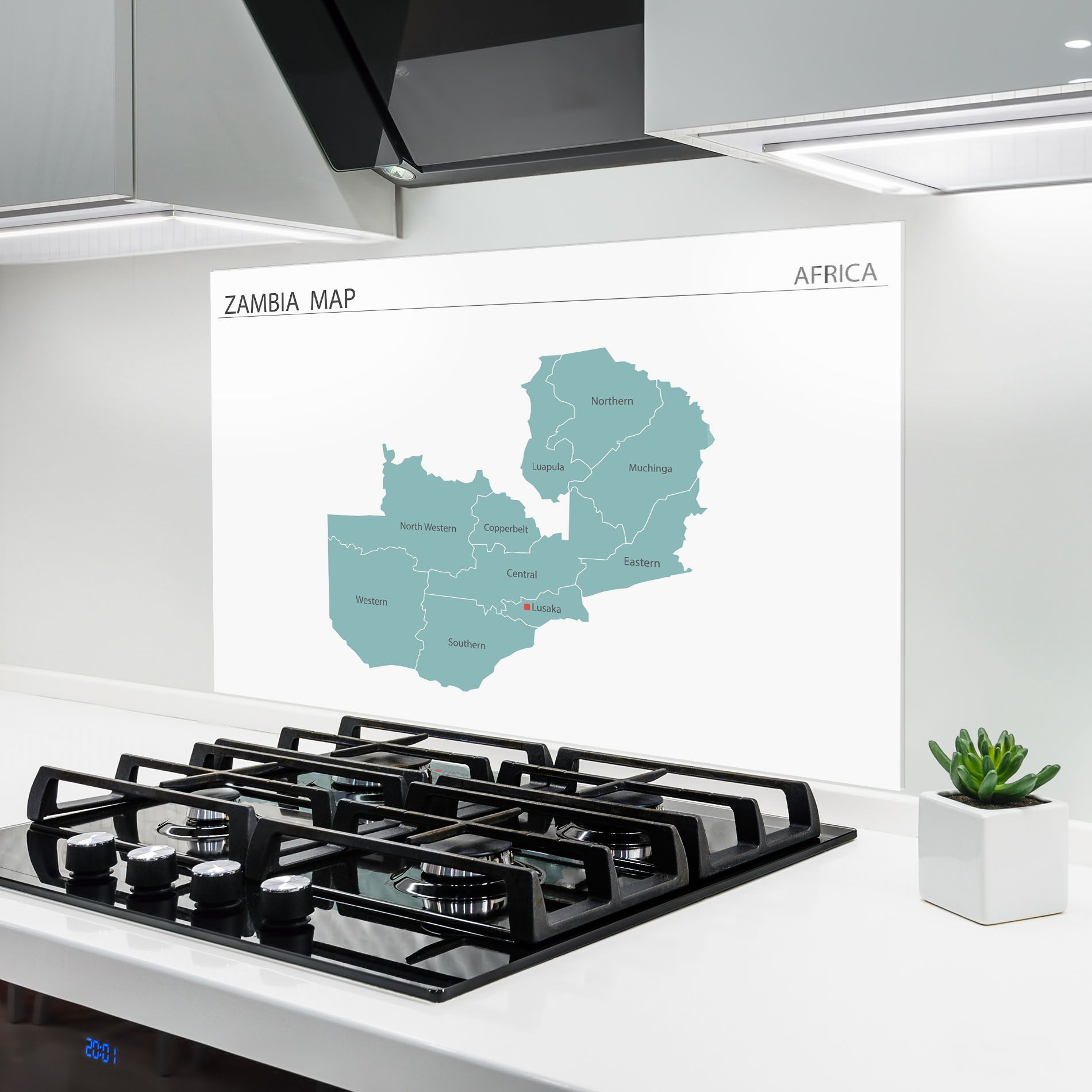 Zambia Map mockup 6