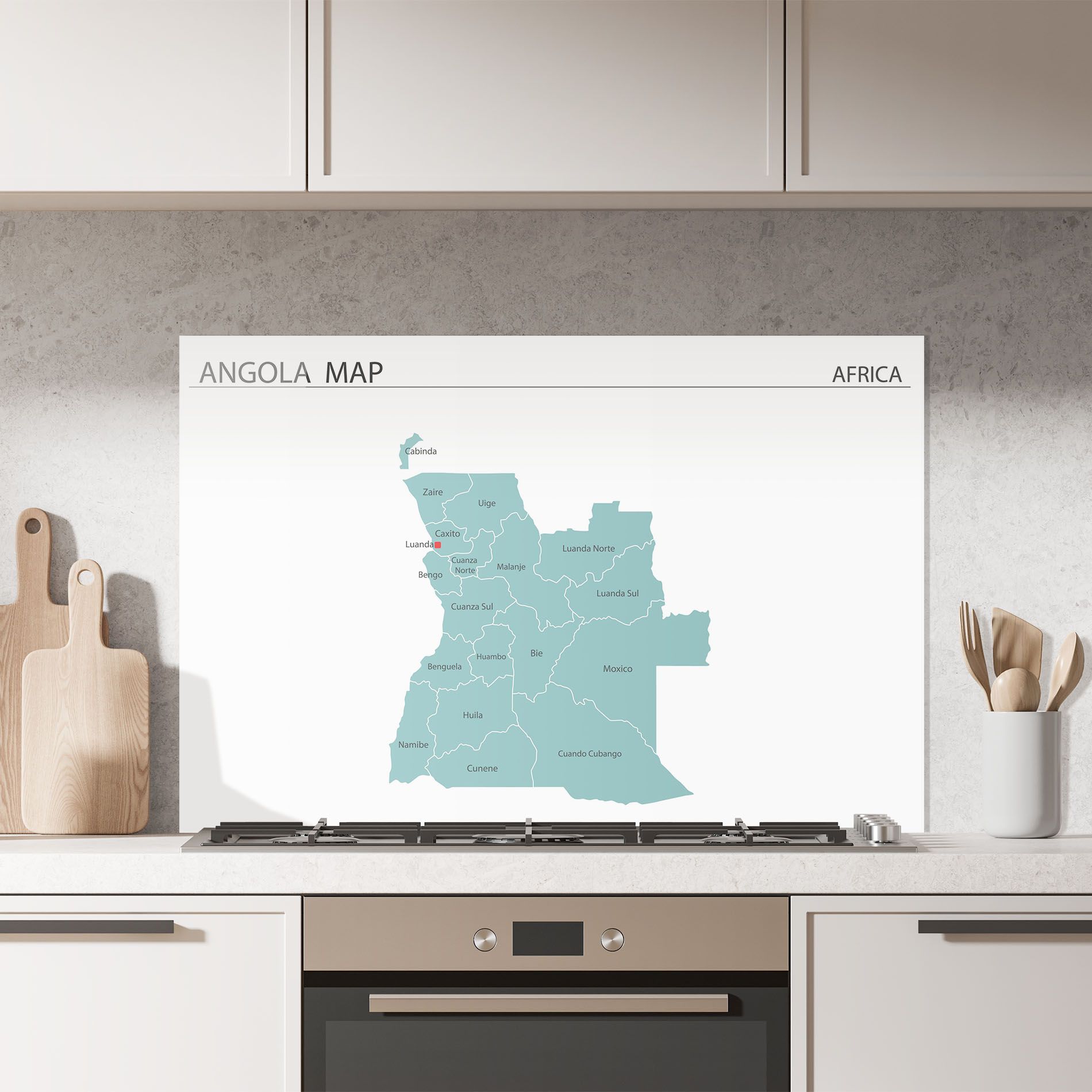 Angola Map mockup 7