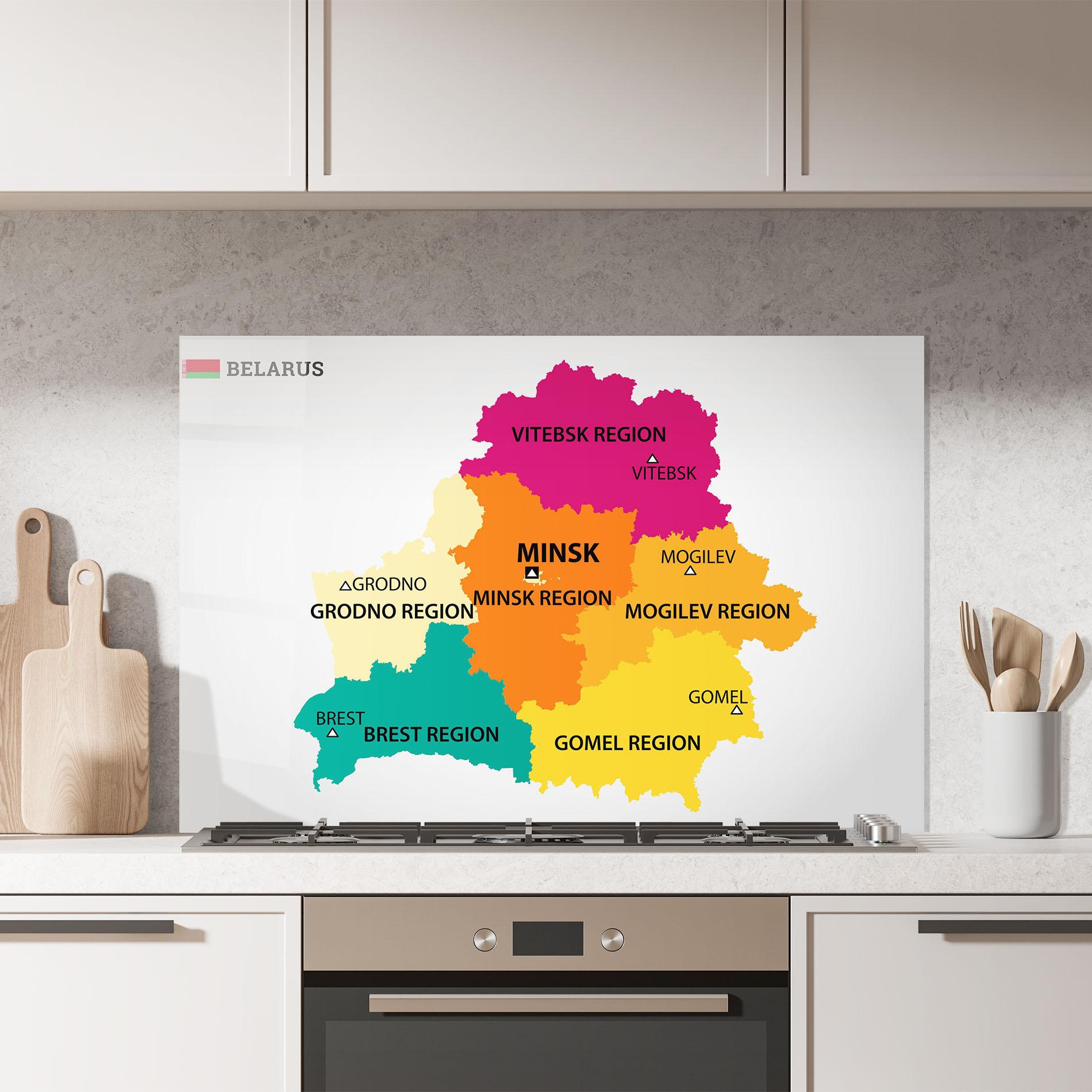 Panou Sticla Bucatarie Belarus Color Map mockup 7