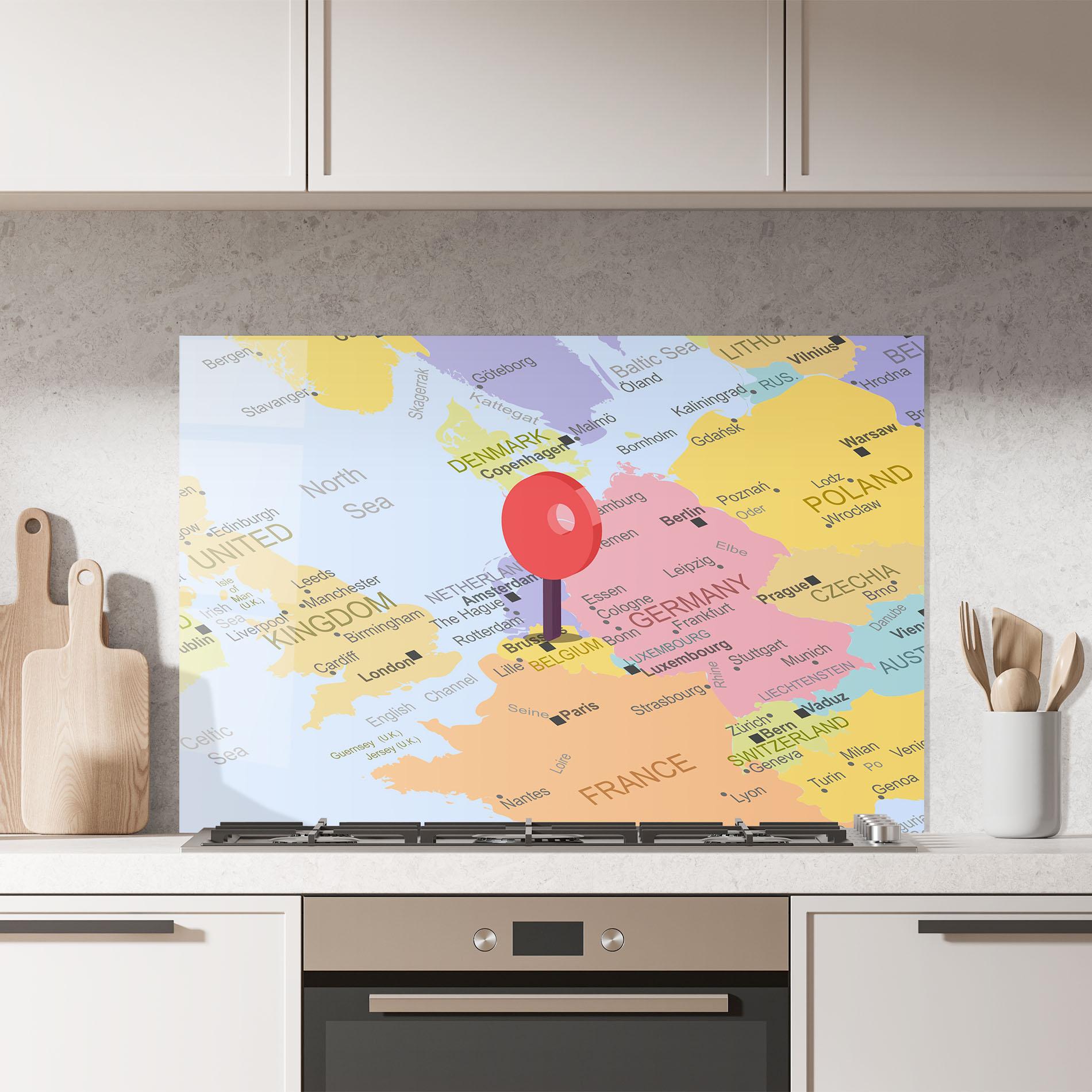 Panou Sticla Bucatarie Belgium Close Up mockup 7