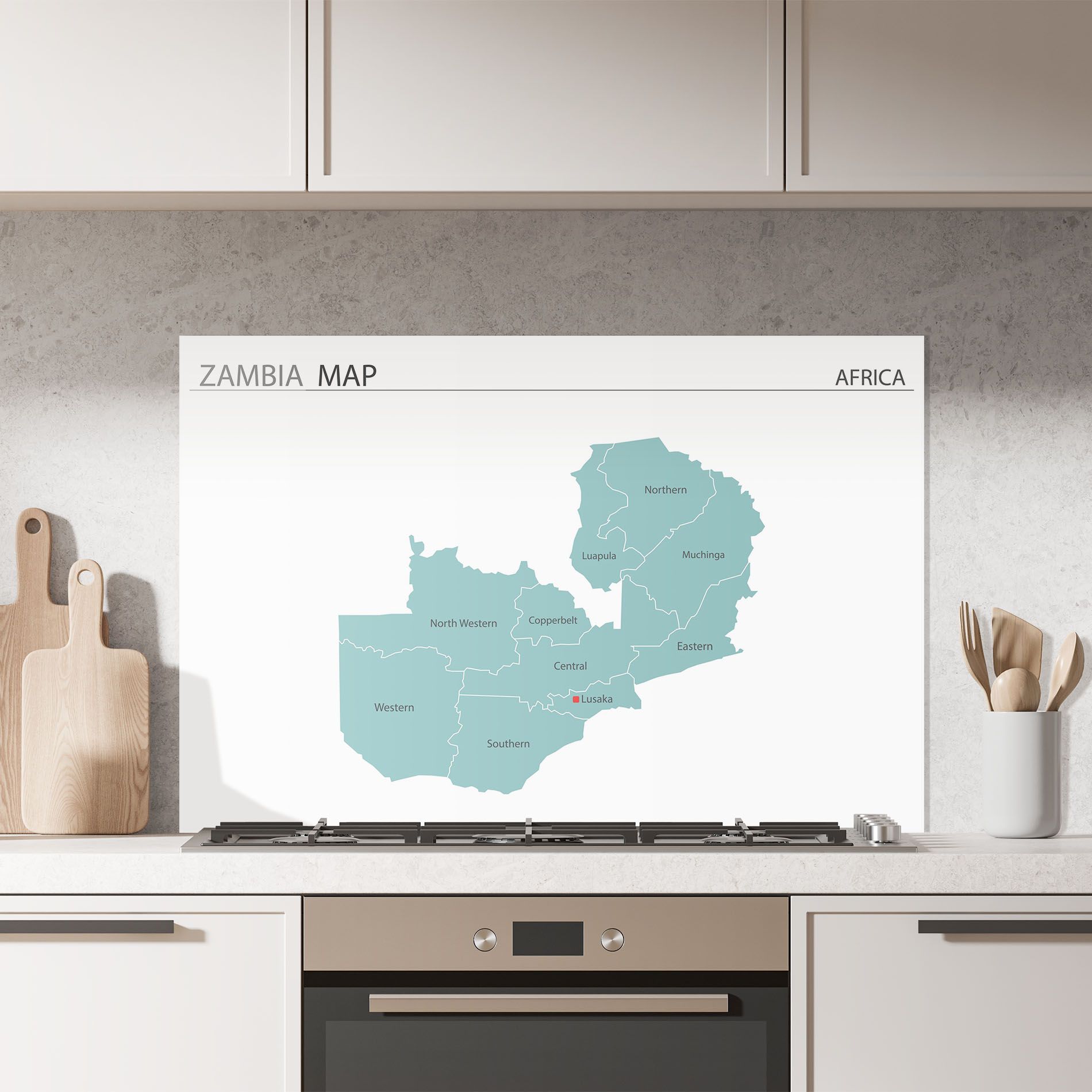 Zambia Map mockup 7