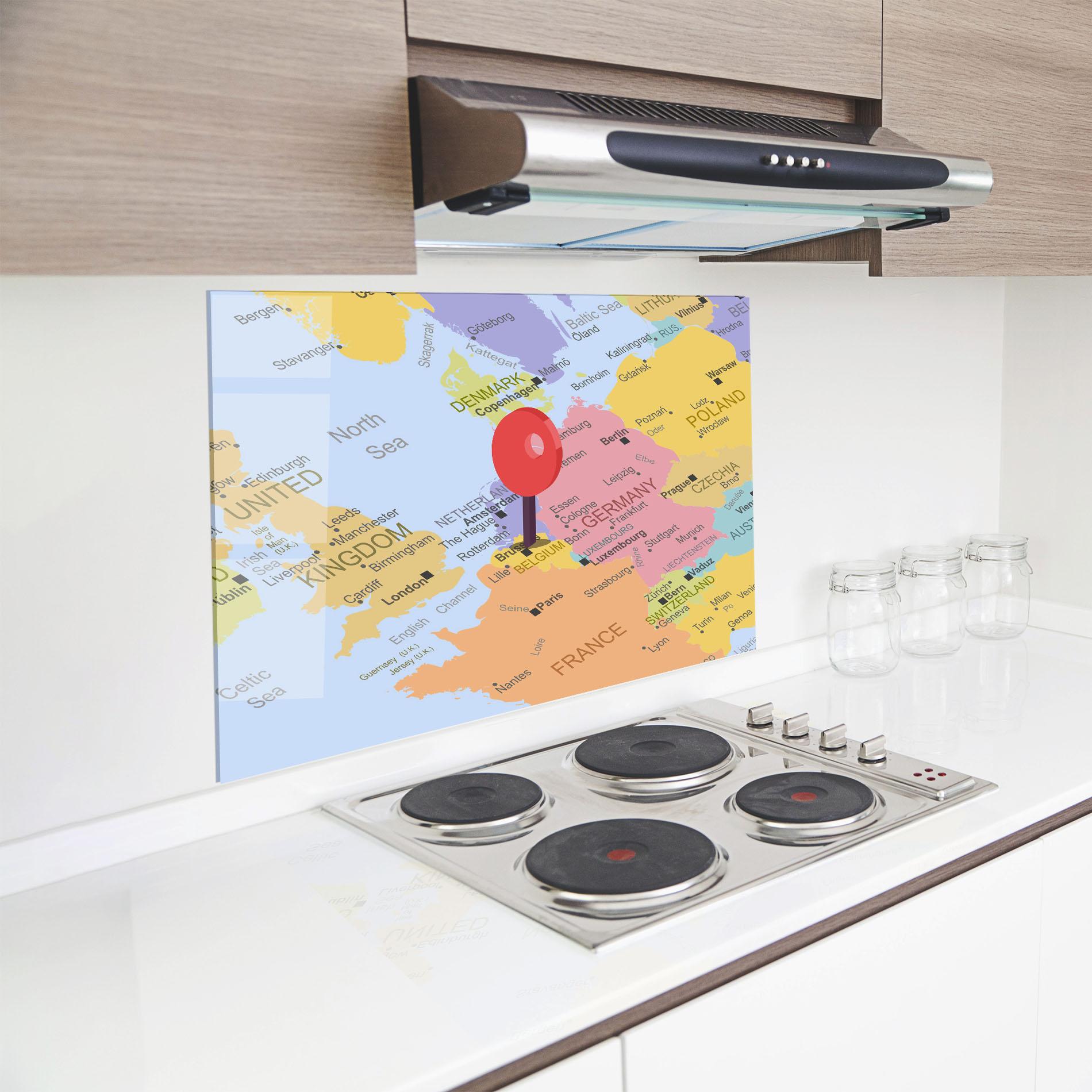 Panou Sticla Bucatarie Belgium Close Up mockup 8