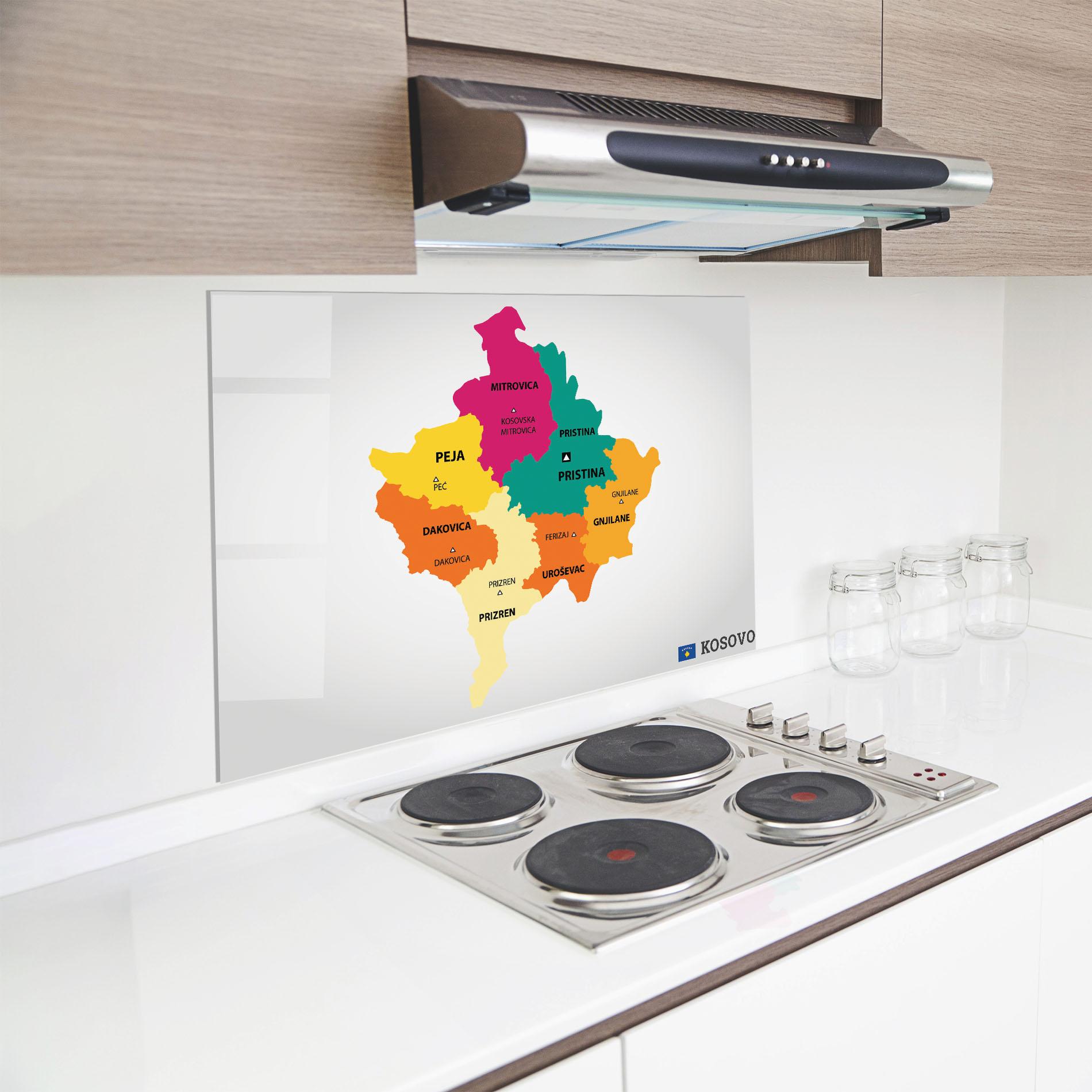 Panou Sticla Bucatarie Kosovo Color Map mockup 8