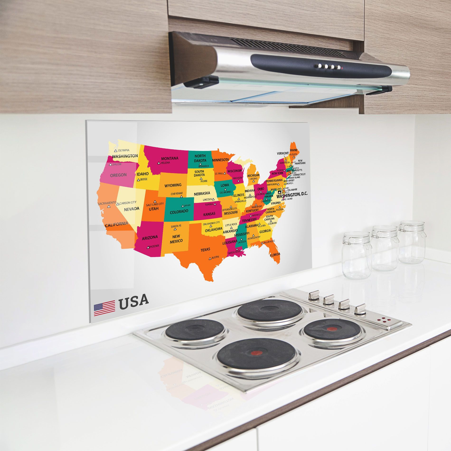 Usa Map mockup 8