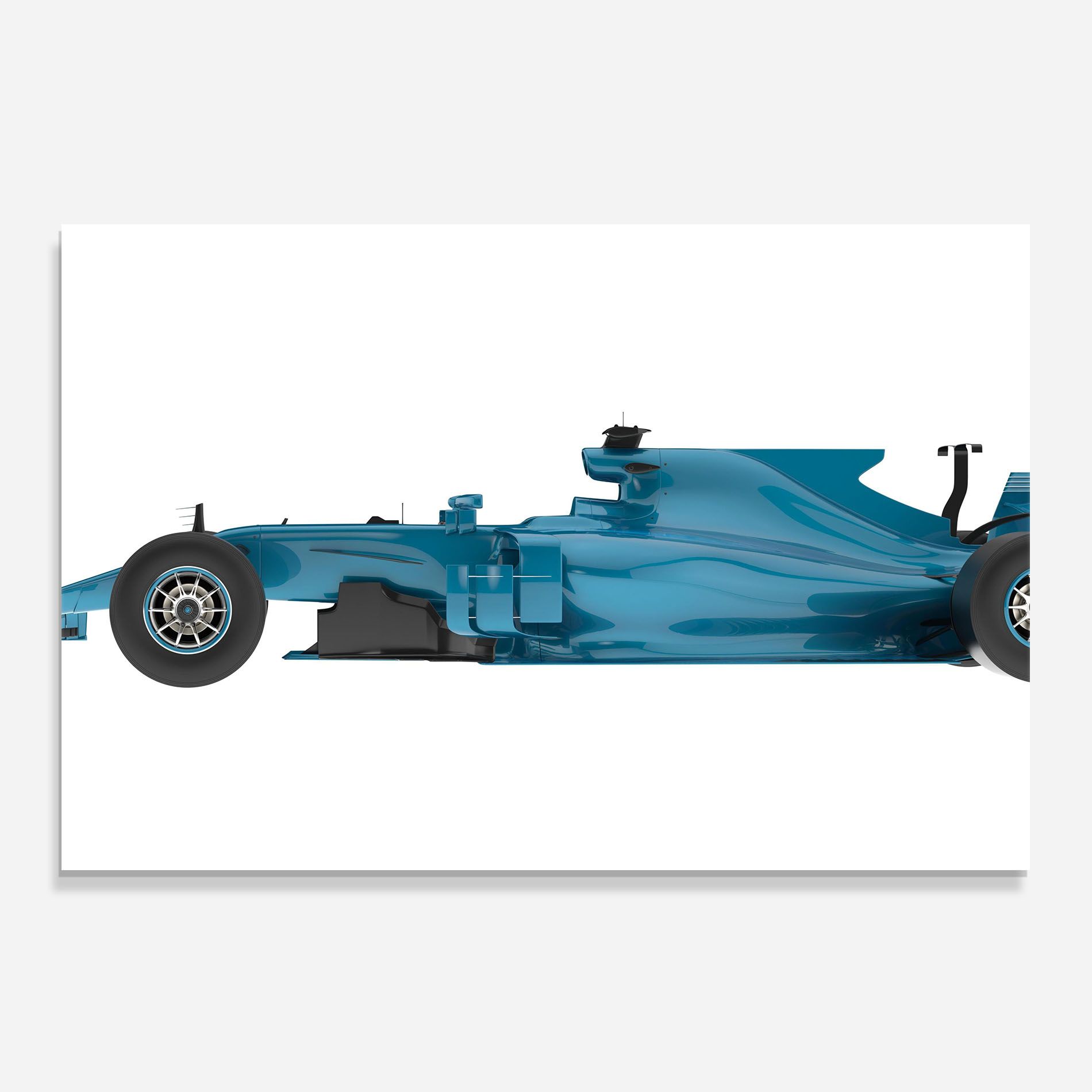 Blue F1 Toy mockup 0