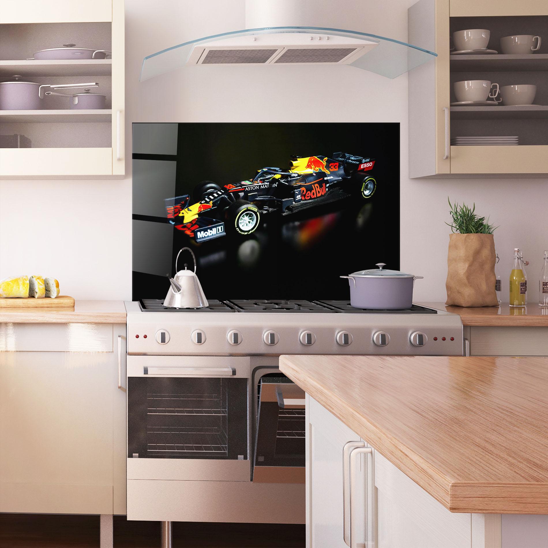 Panou Sticla Bucatarie Black Yellow F1 mockup 1