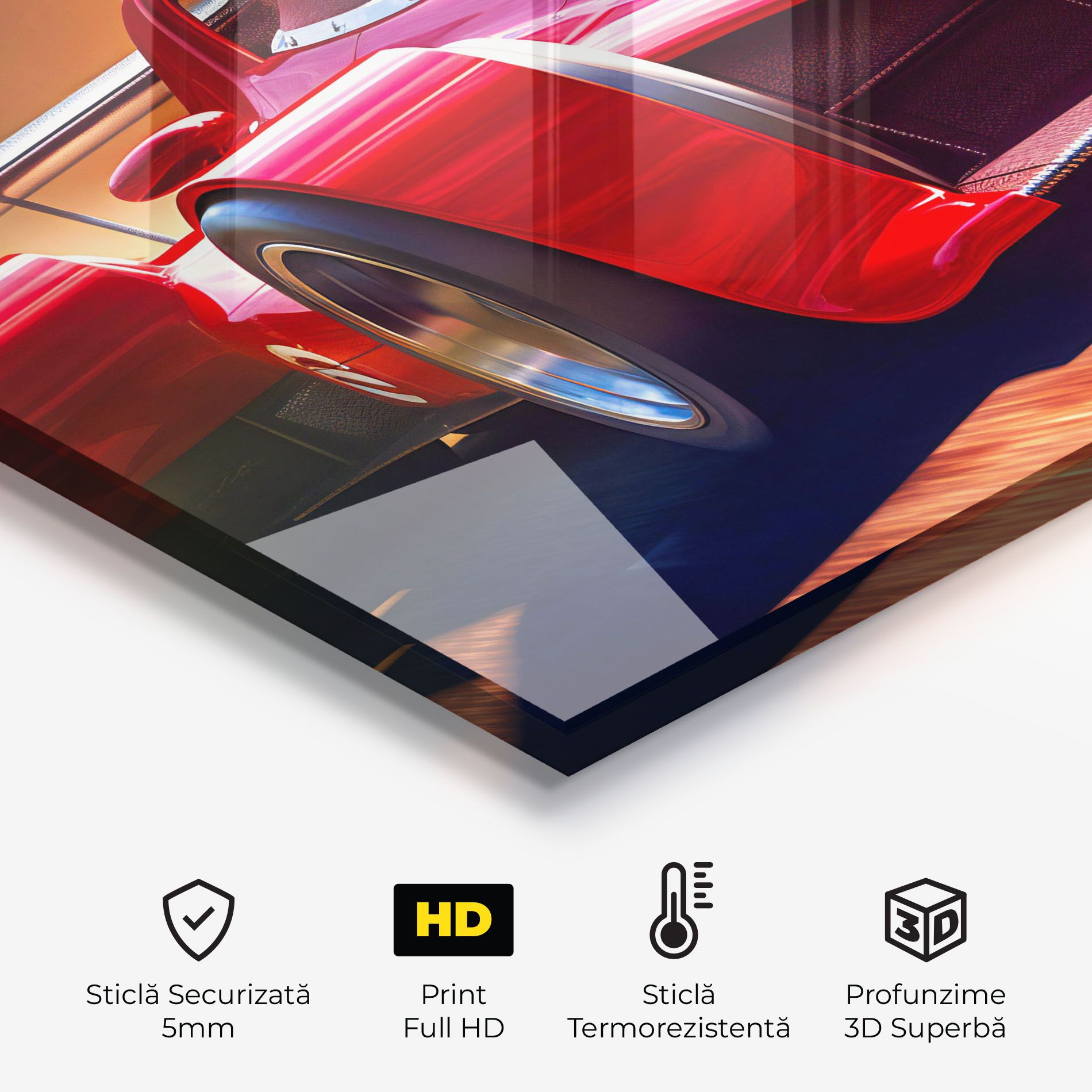 Red Race Car mockup 2