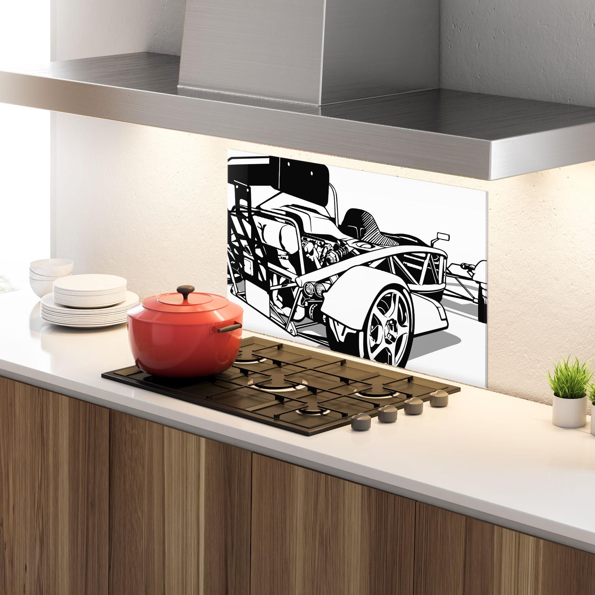 Panou Sticla Bucatarie Race Line F1 mockup 4