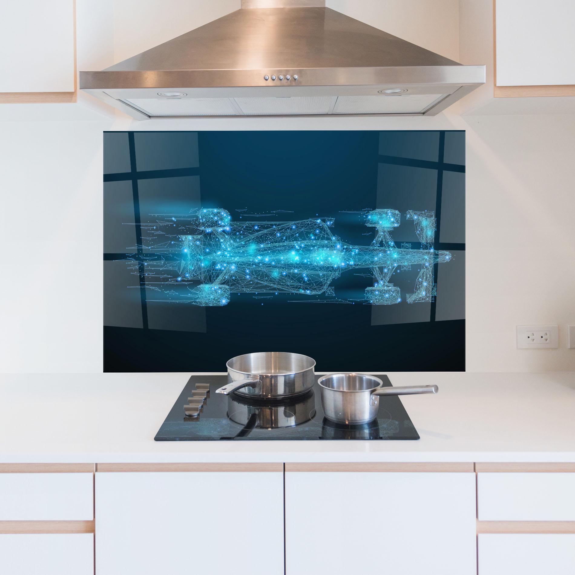 Panou Sticla Bucatarie Blue Light F1 mockup 5