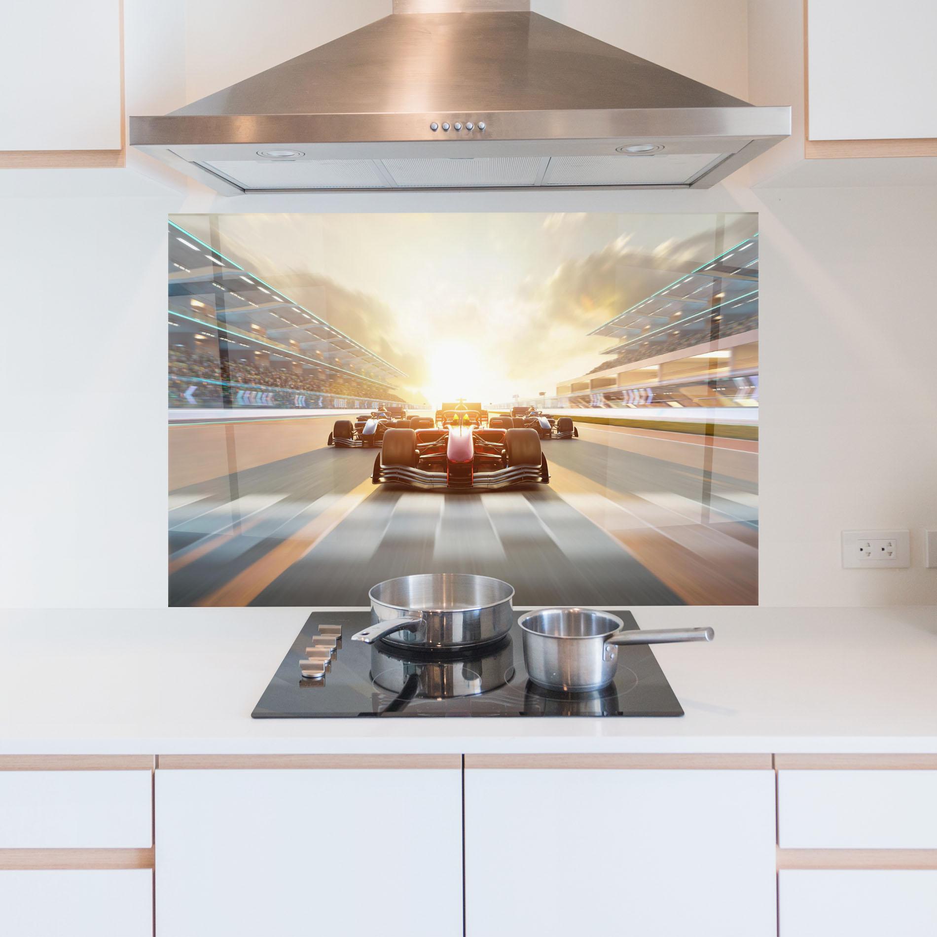 Panou Sticla Bucatarie F1 Winning mockup 5