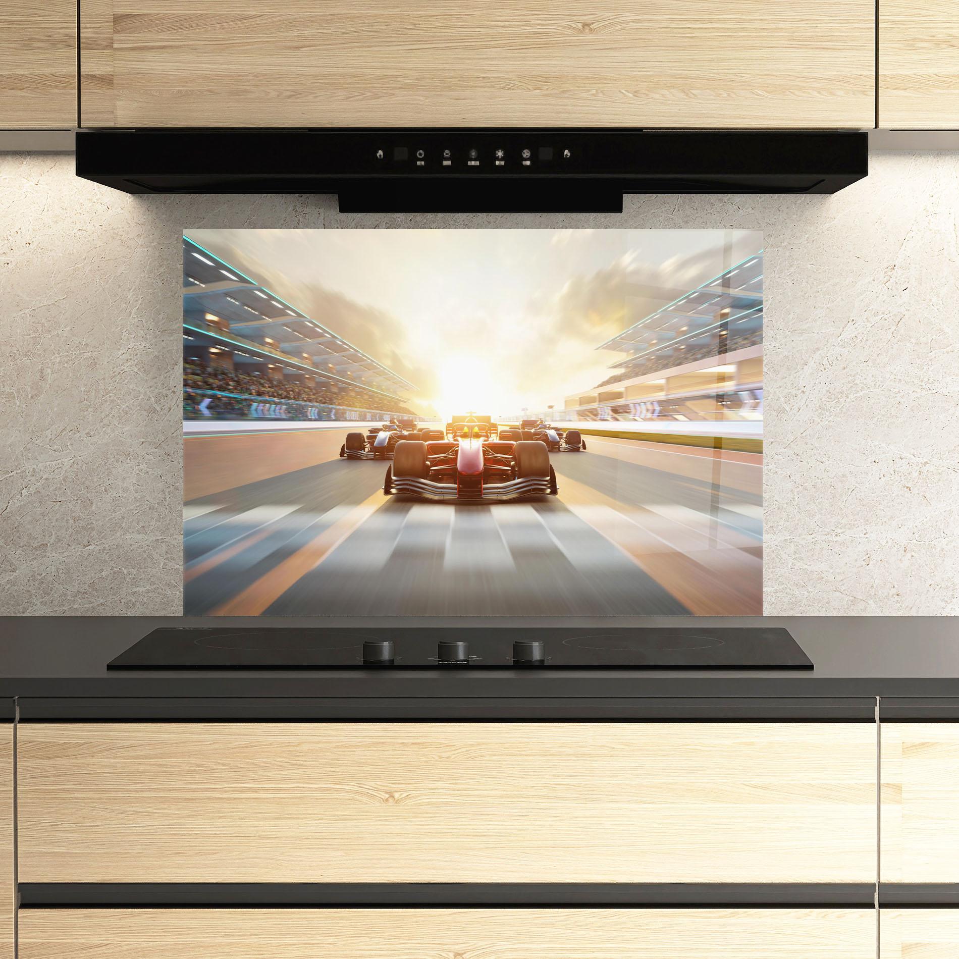 Panou Sticla Bucatarie F1 Winning mockup 3