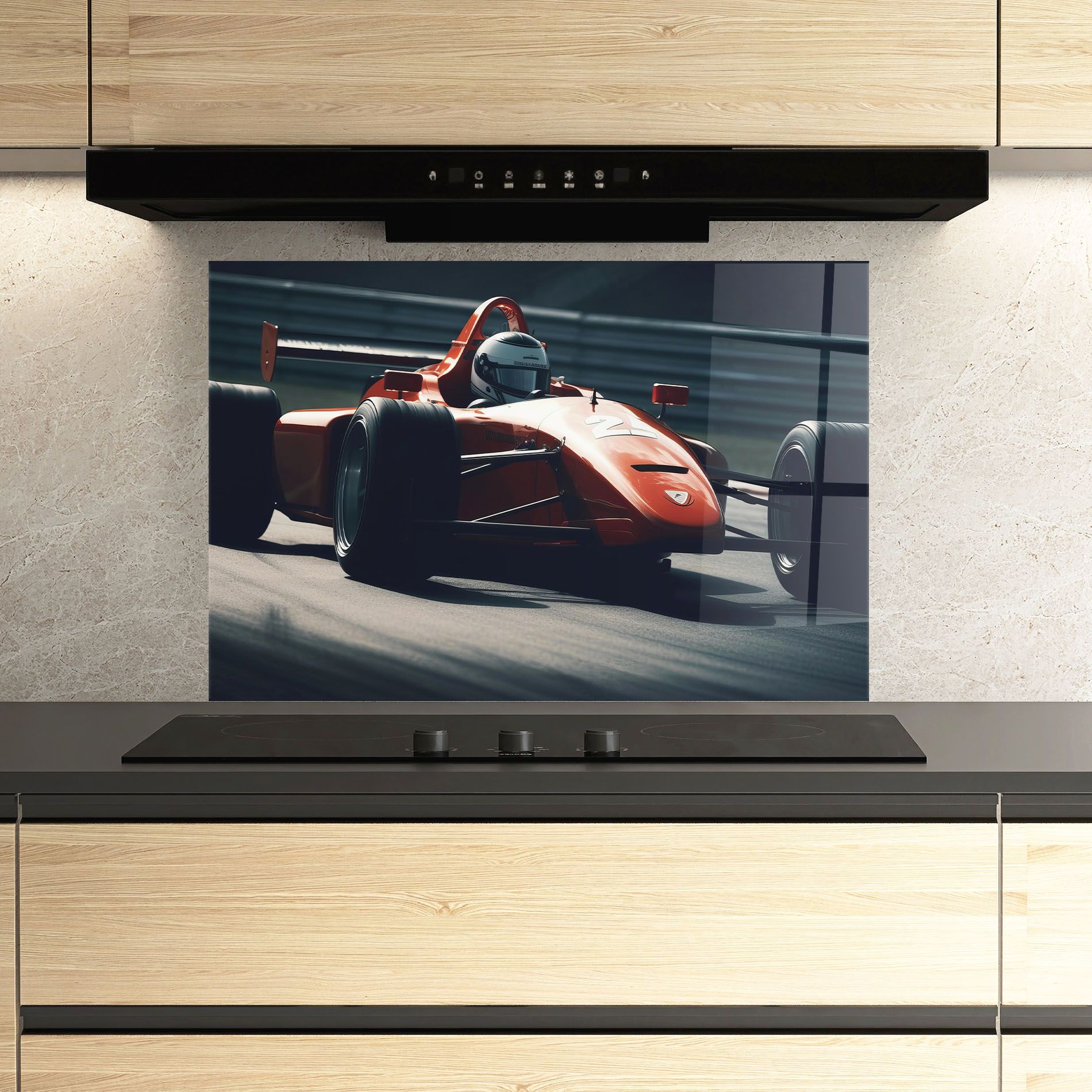 Orange Car F1 mockup 3