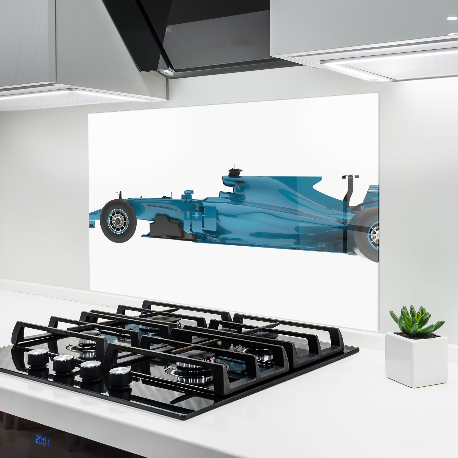 Blue F1 Toy mockup 6