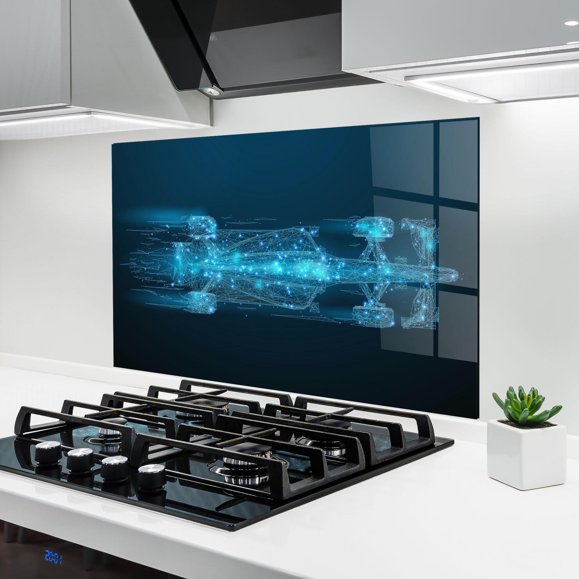 Panou Sticla Bucatarie Blue Light F1 mockup 6