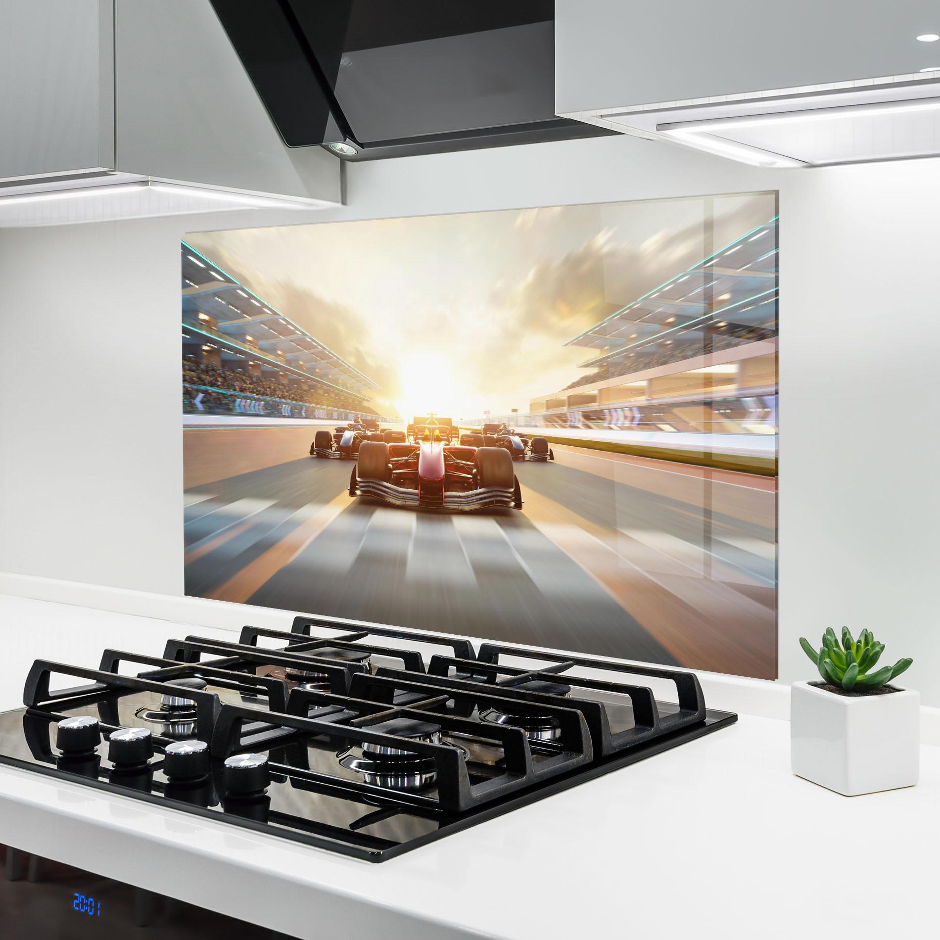 Panou Sticla Bucatarie F1 Winning mockup 6