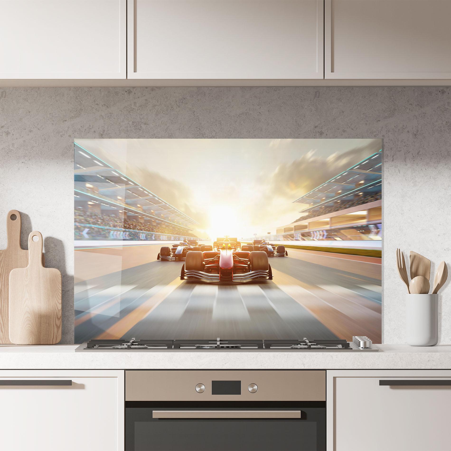 Panou Sticla Bucatarie F1 Winning mockup 7
