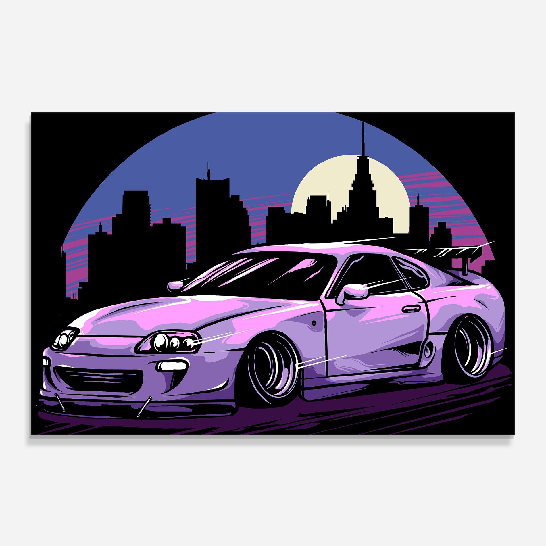 Purple Supra mockup 0