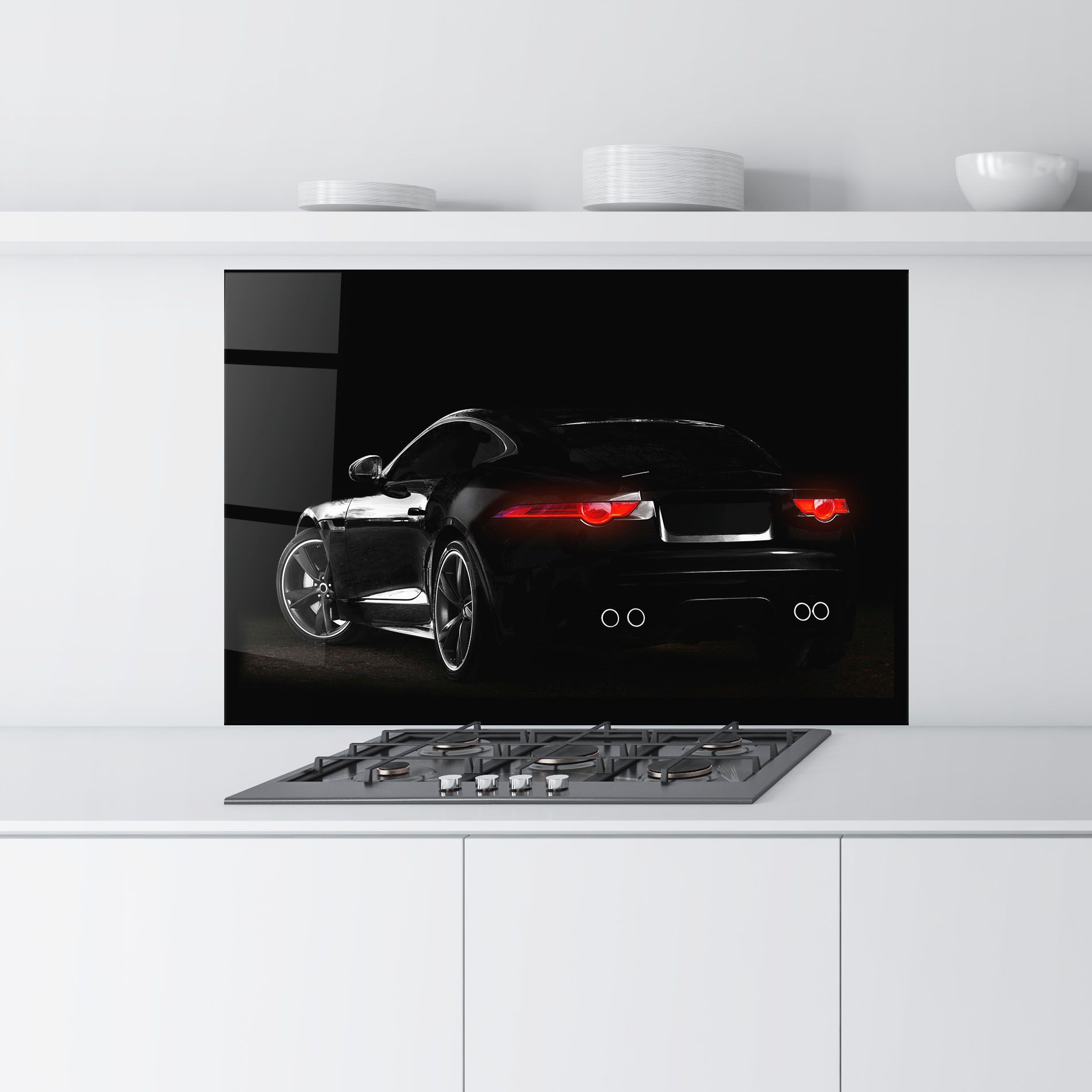 Black Silhouette Car mockup 9