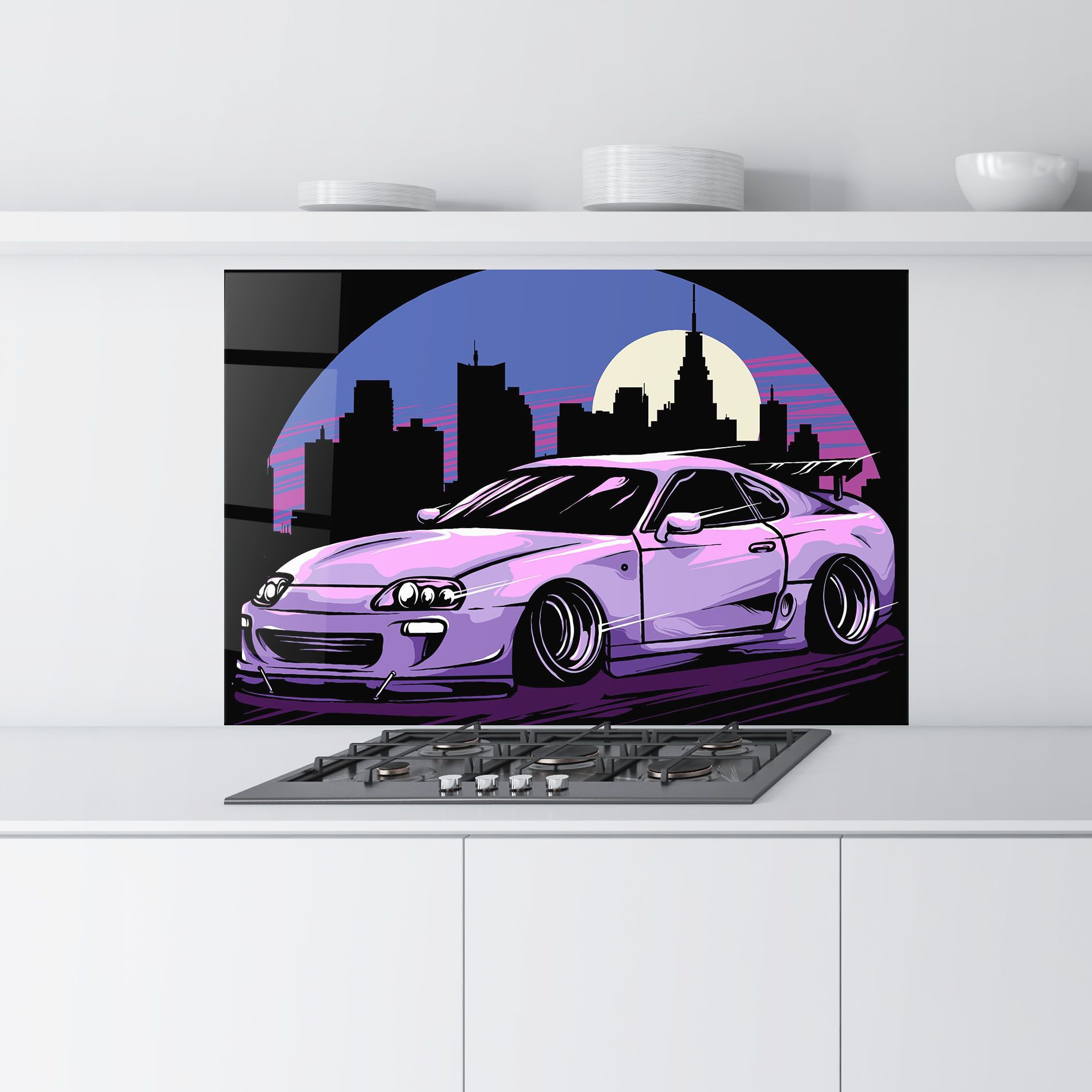 Purple Supra mockup 9