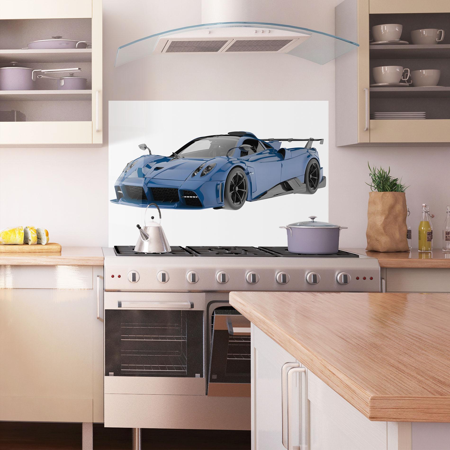 Panou Sticla Bucatarie Dark Blue Pagani mockup 1