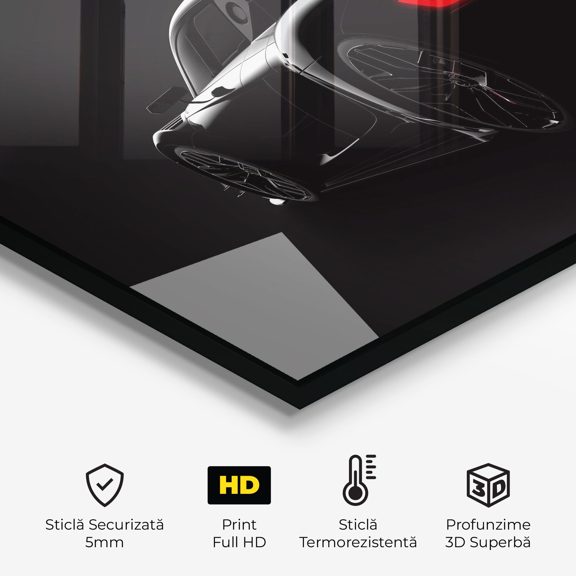 Black Hypercar Car mockup 2